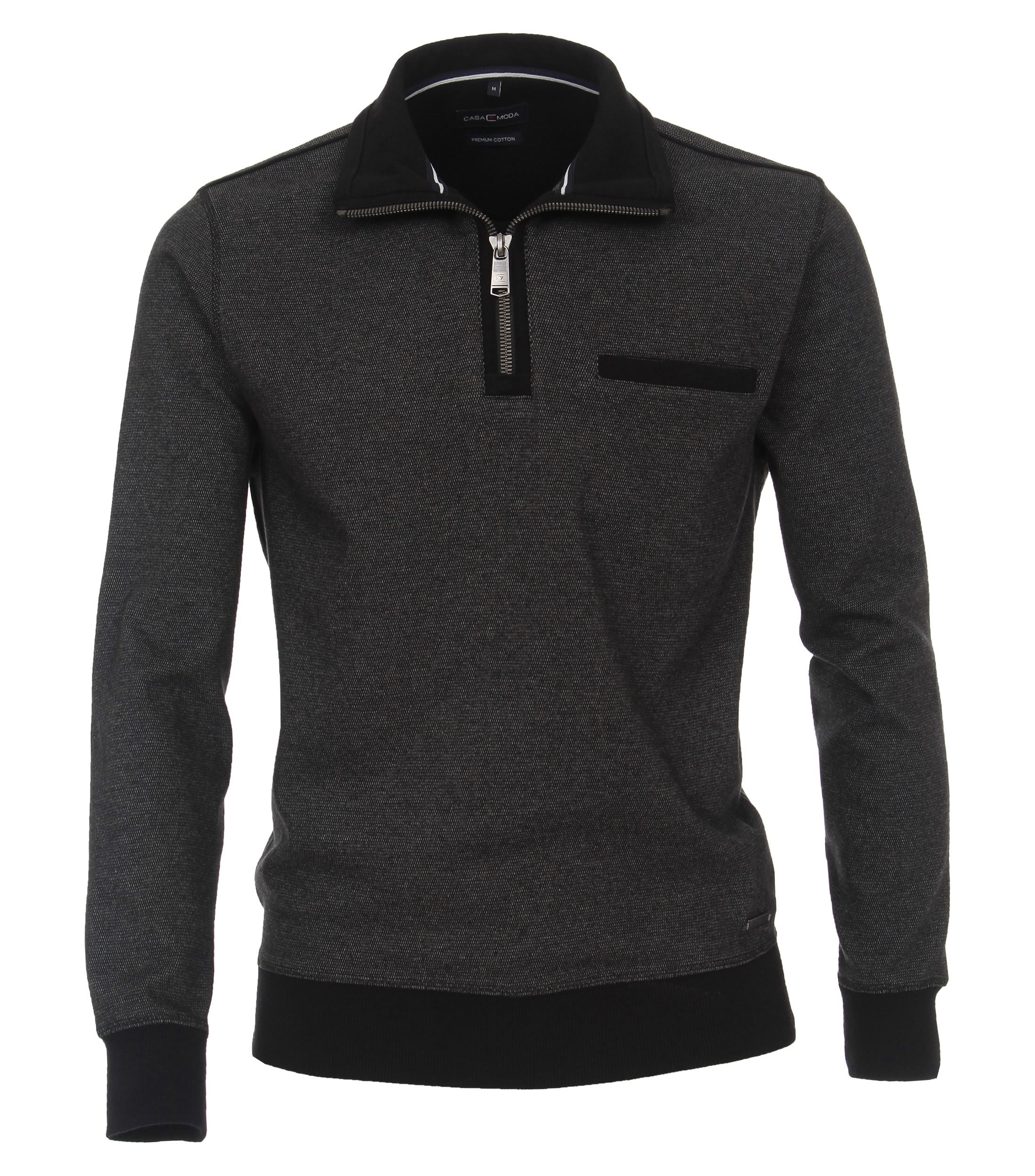CASAMODA Sweatshirt "CASAMODA Sweattroyer uni" günstig online kaufen