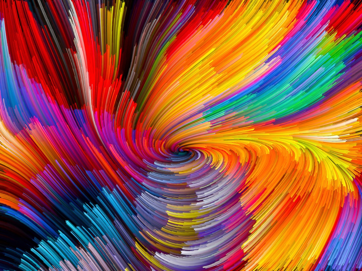 Papermoon "Abstrakt Farben"