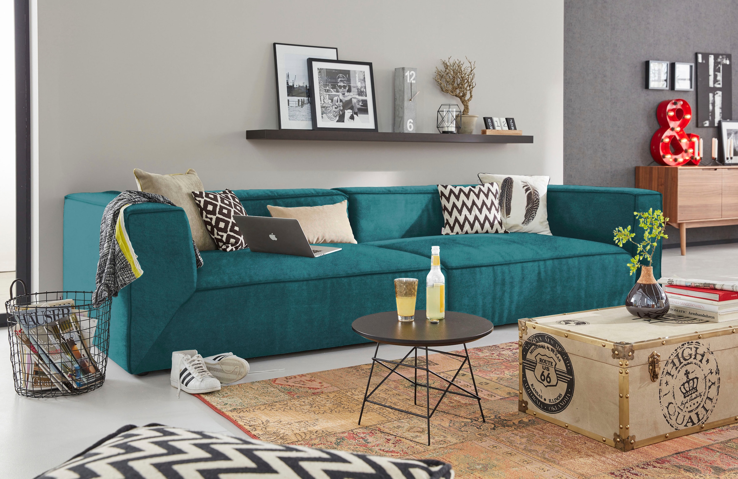 TOM TAILOR HOME Big-Sofa "BIG CUBE", TOM TAILOR Big-Sofa >>BIG CUBE