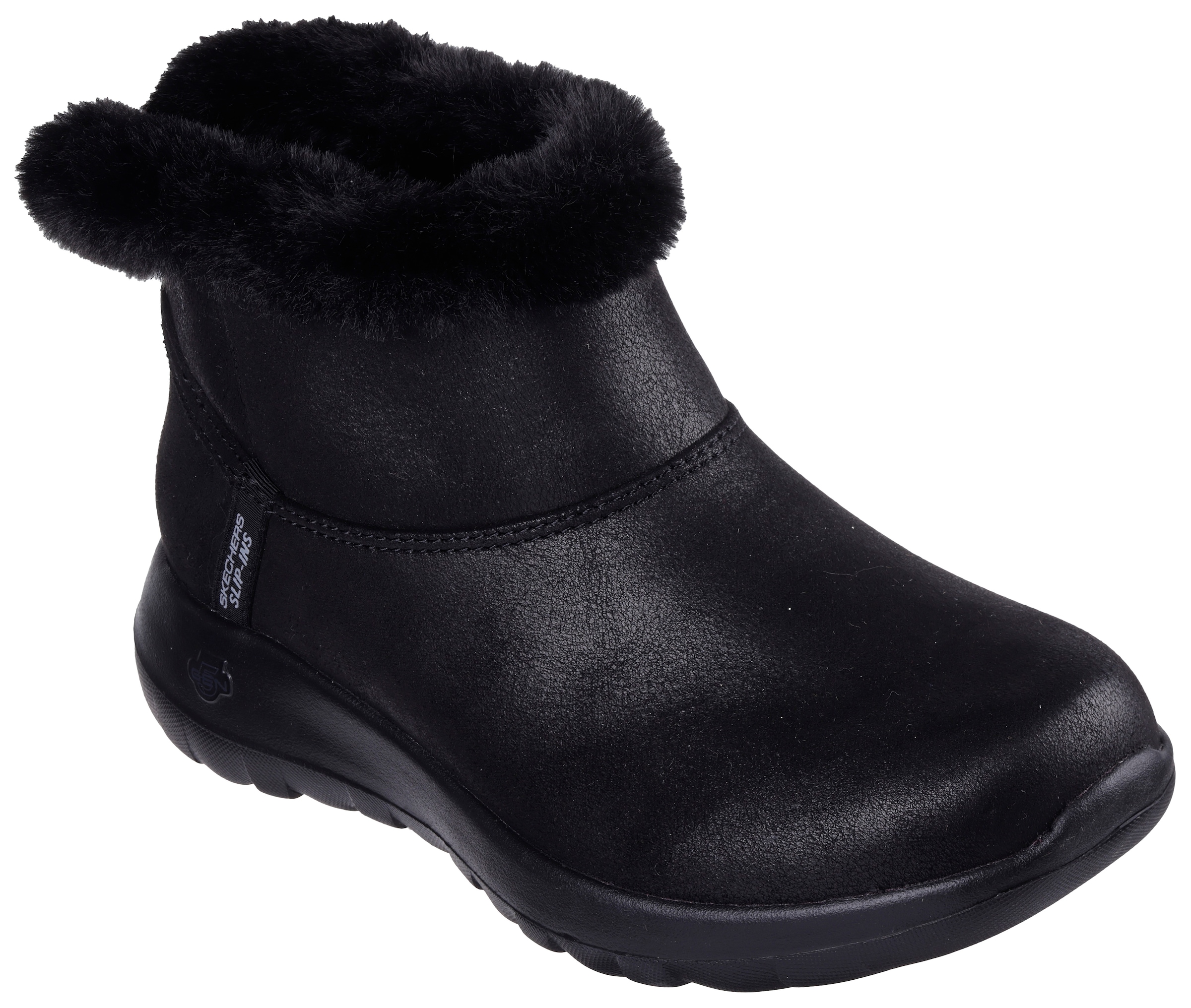 Skechers Winterboots "ON-THE-GO JOY-COZY DREAM", Schlupfstiefel, Snowboots, Winterschuh mit 5GEN Dämpfung, vegan