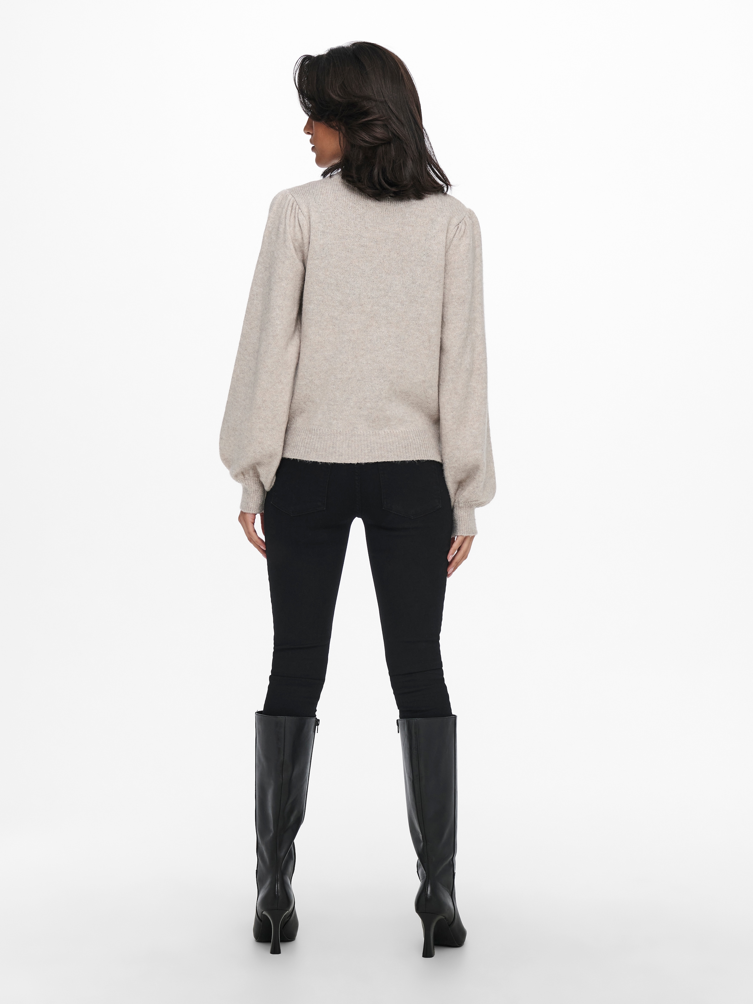JDY Stehkragenpullover »JDYRUE LIFE L/S PULLOVER KNT NOOS«