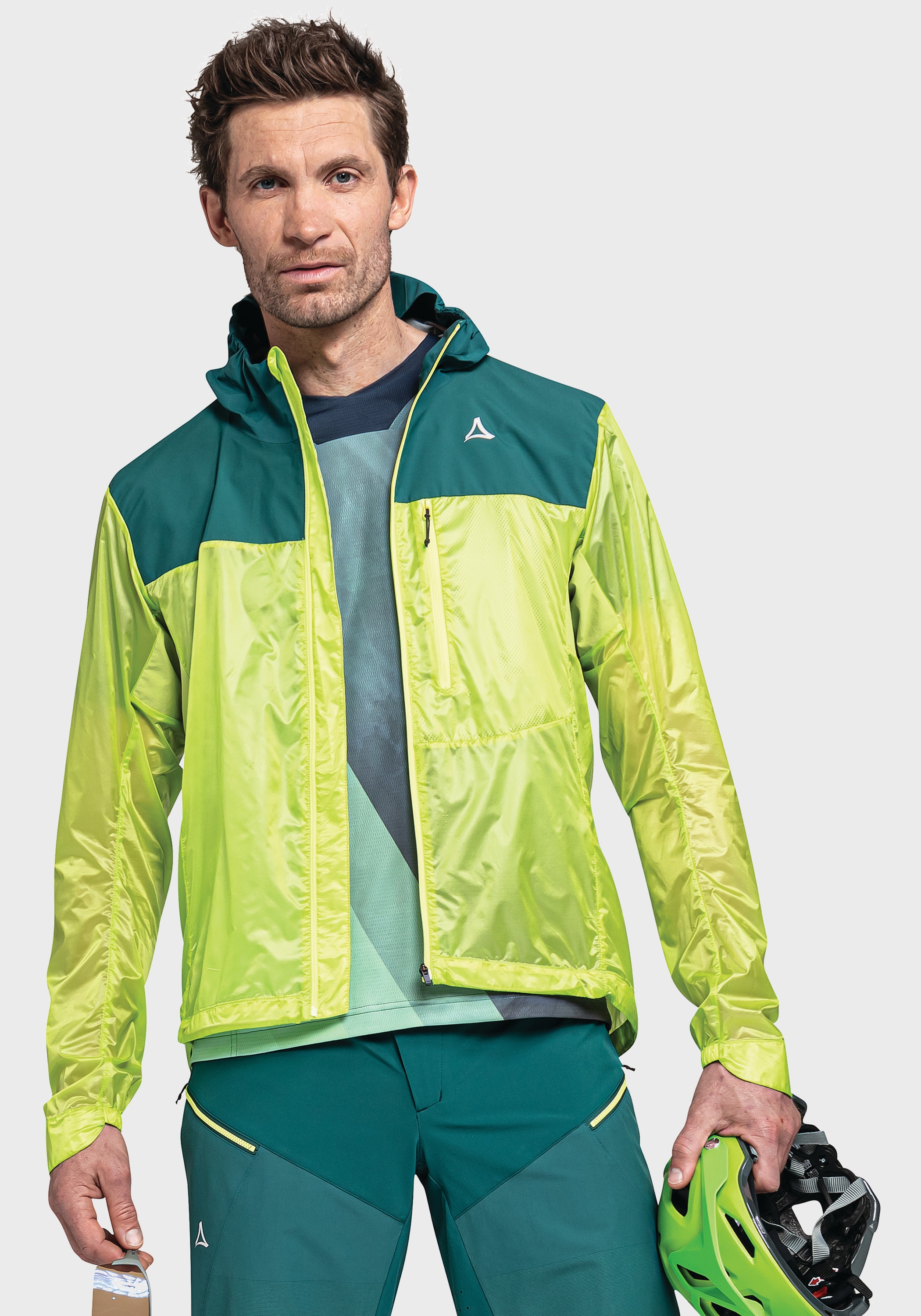 Schöffel Outdoorjacke »Hybrid Jkt Flow Trail M«, mit Kapuze