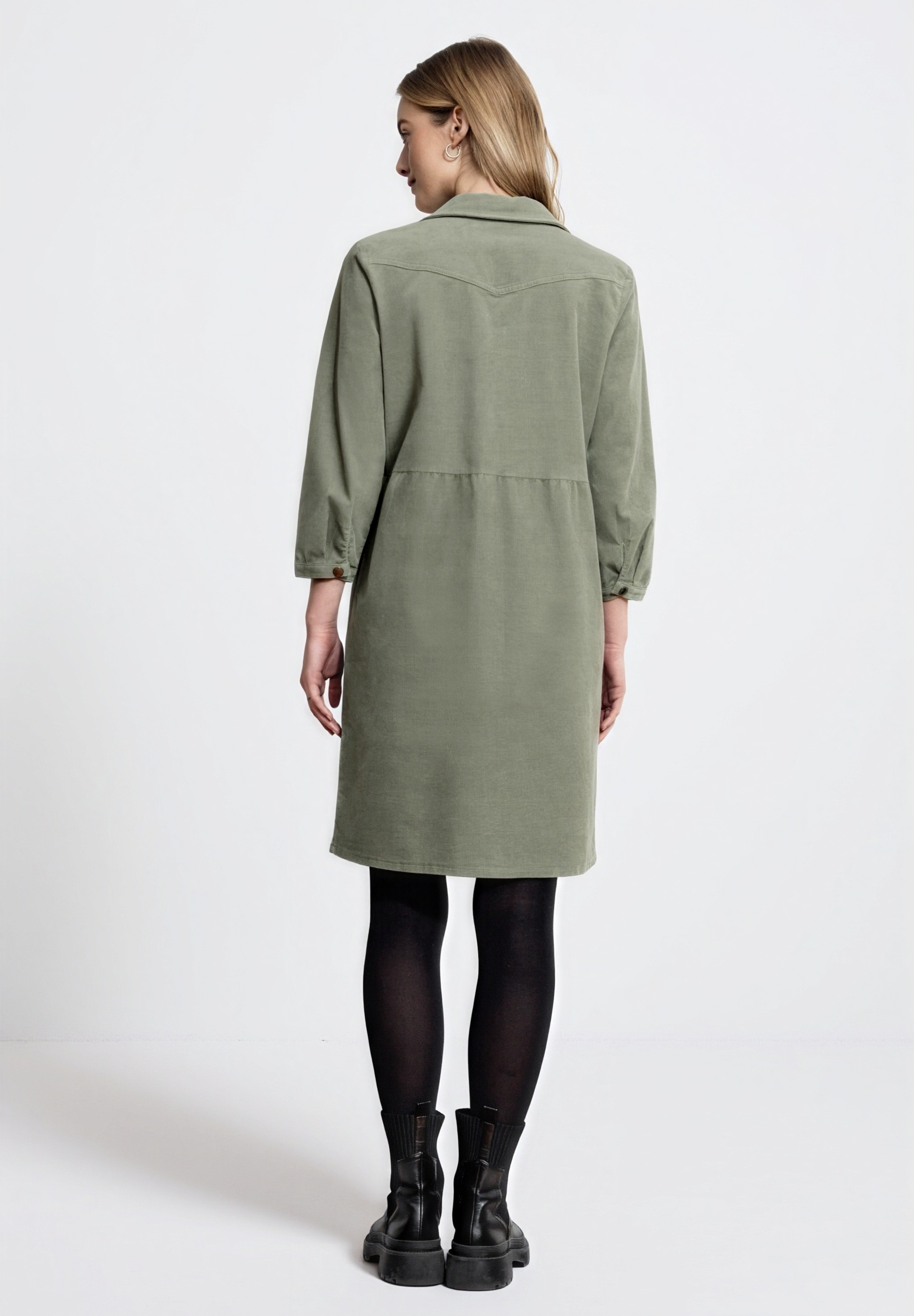 STREET ONE STUDIO Jeanskleid Brusttasche mit Volant günstig online kaufen