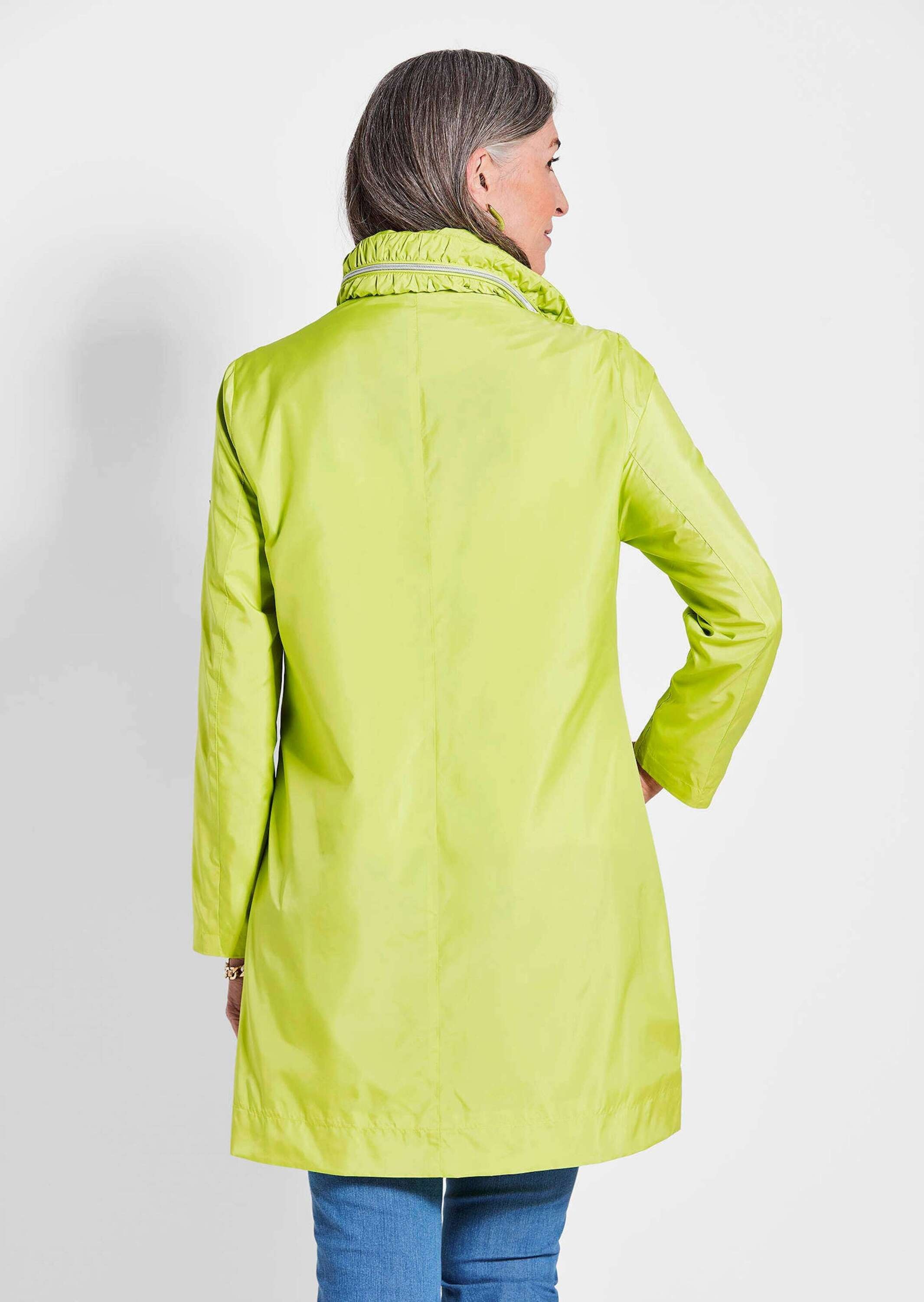 GOLDNER Langmantel »Longjacke Super leichte Longjacke mit versteckter Kapuze«