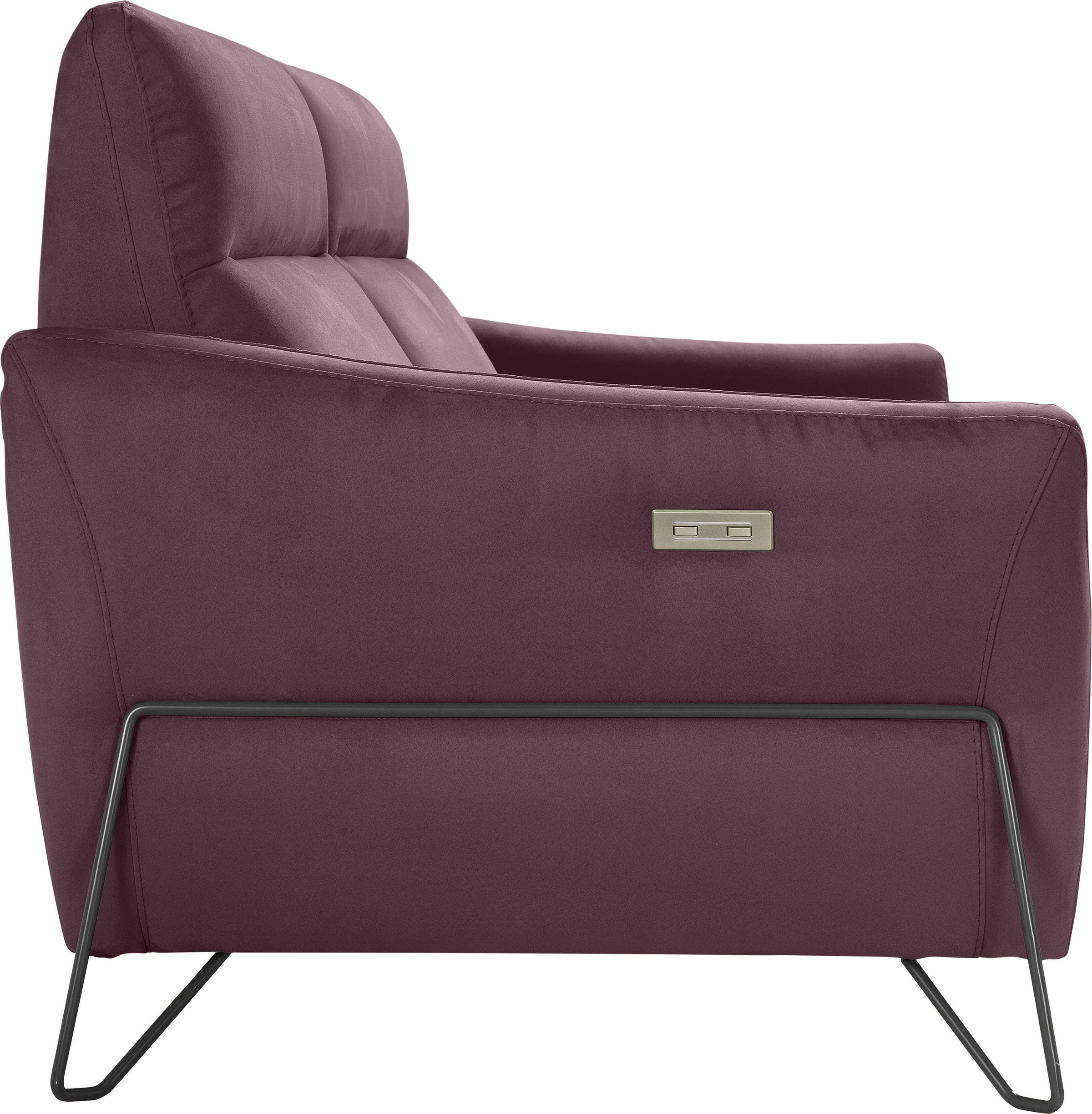 Thumbnail - Egoitaliano 2-Sitzer "Gaia, modern, elegant und super komfortabel mit hoher Rückenlehne" erstklassiger Sitzkomfort, Inkl...