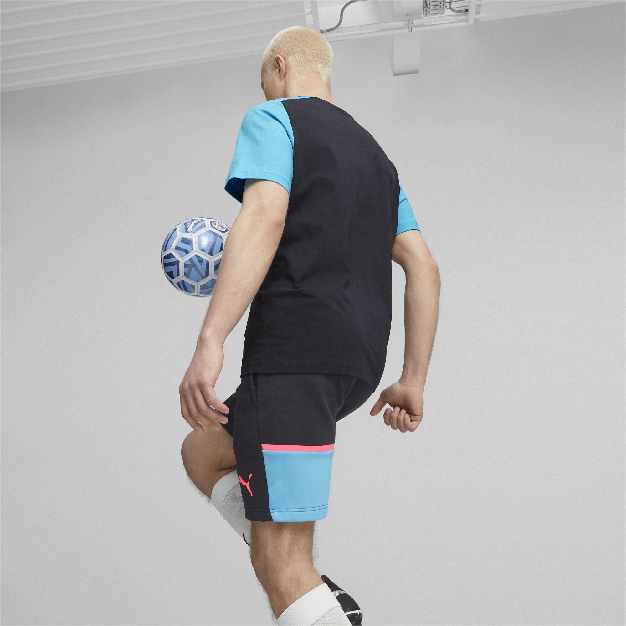 PUMA T-Shirt »Manchester City Football Casuals T-Shirt Herren«