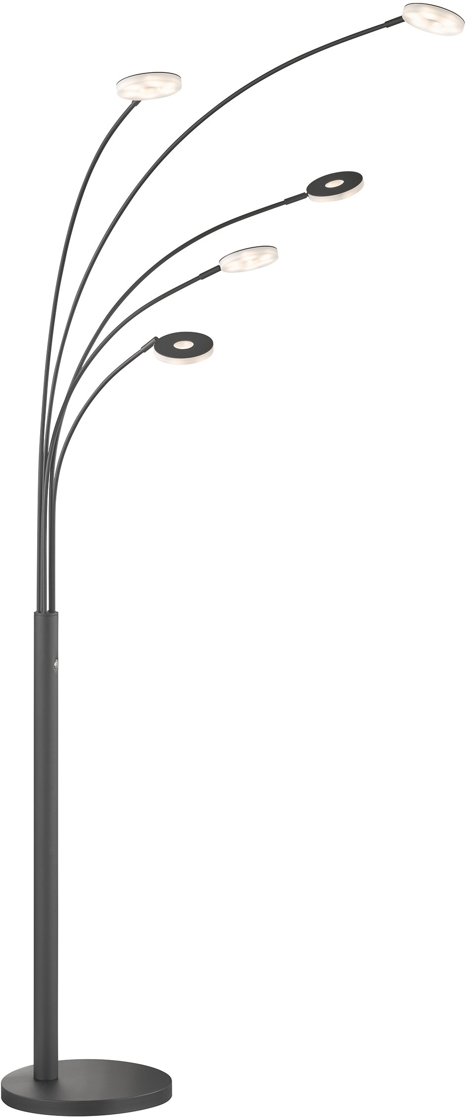 Lampadaire LED Dent 5 lumières - Fischer & Honsel