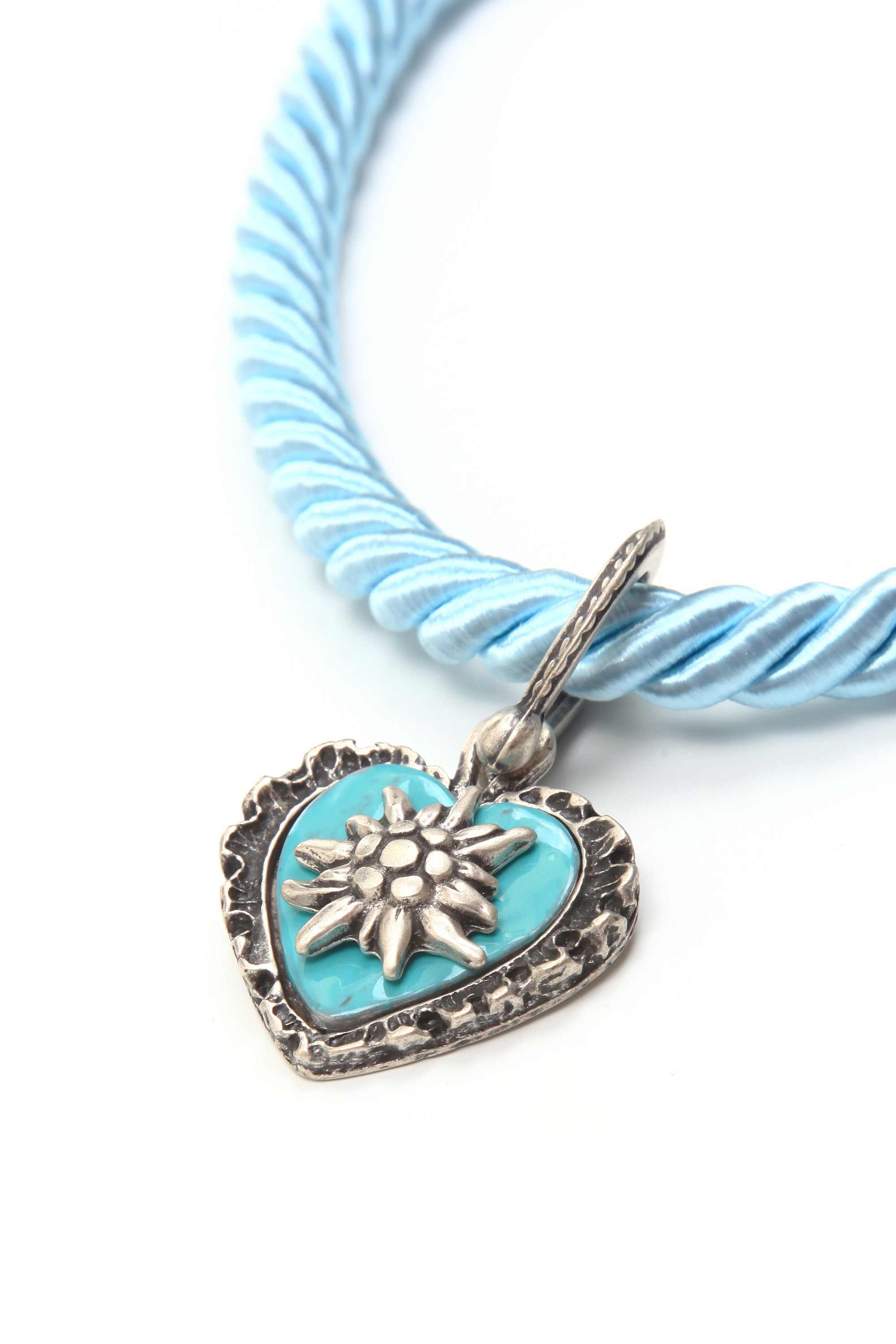 Allgäu Rebell Collier »Traudel« mit Herzanhänger