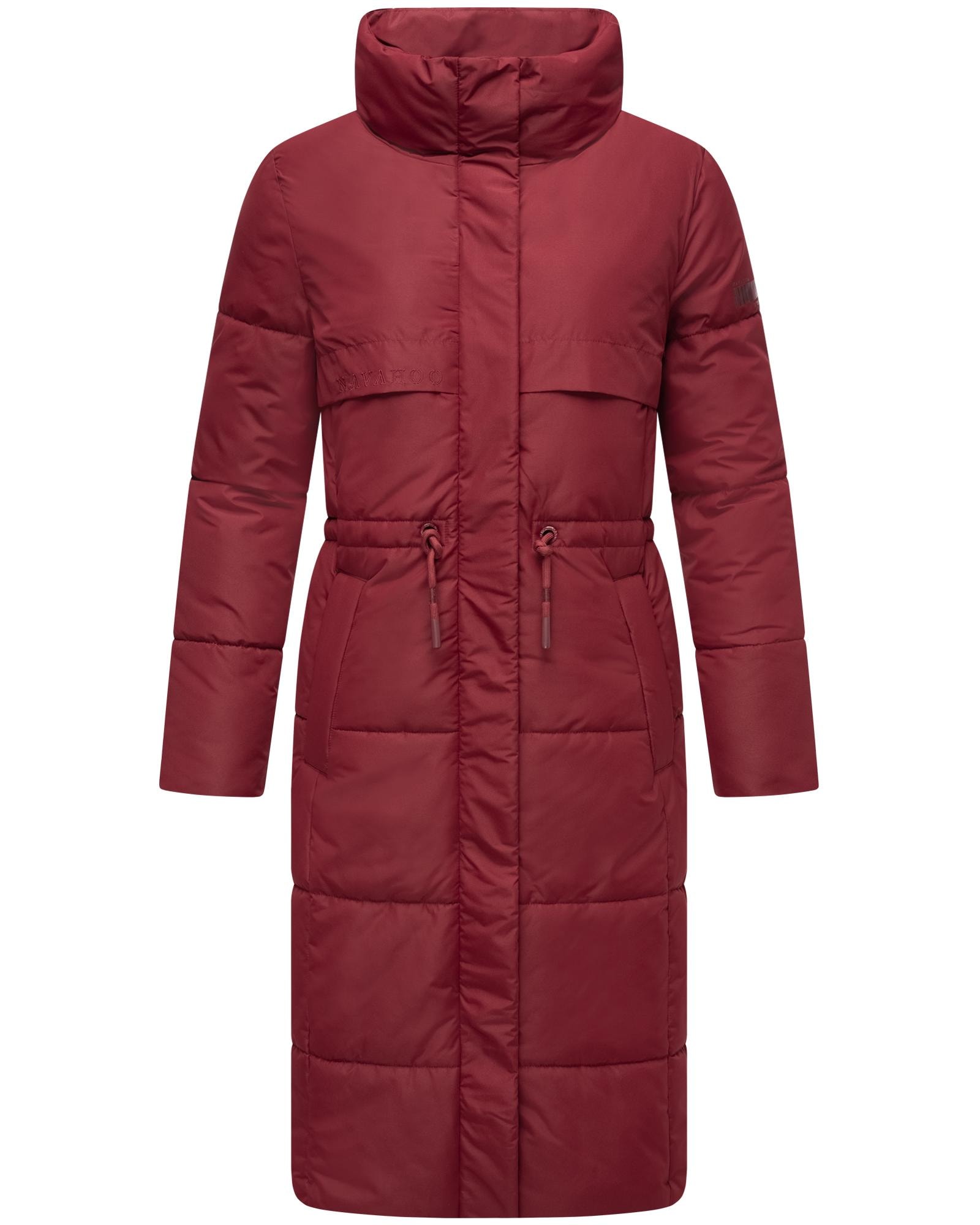 Navahoo Wintermantel "Der Wahnsinn 14", Damen Steppmantel aus recyceltem Polyester