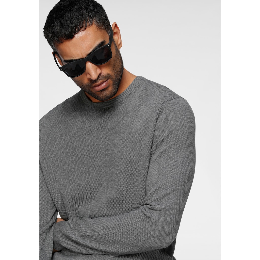 LERROS Strickpullover, in klassischer Optik