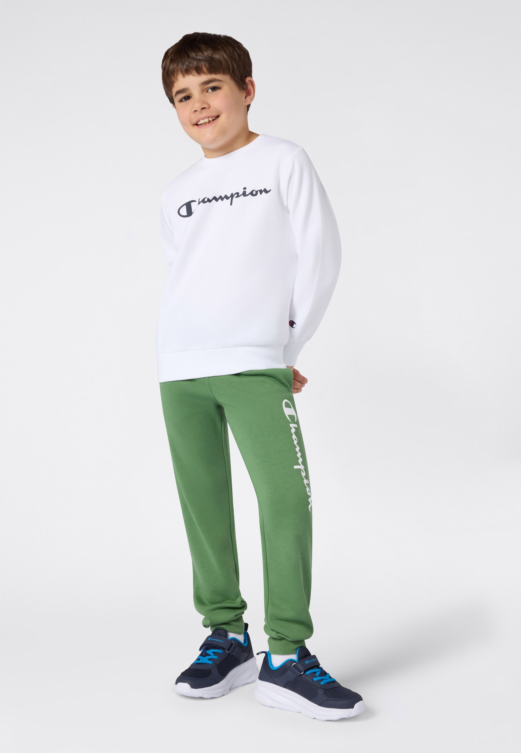 Thumbnail - Champion Sweatshirt "SPORTWEAR CREWNECK Standard Fit", 1 tlg. für Kinder, sportlicher Stil, Rundhalsausschnitt, ohne Ver...