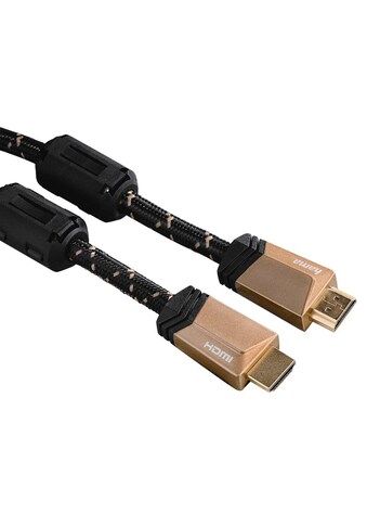 Hama HDMI-Kabel »Premium HDMI™-Kabel mit Ethernet, Stecker - Stecker, Ferrit... kaufen