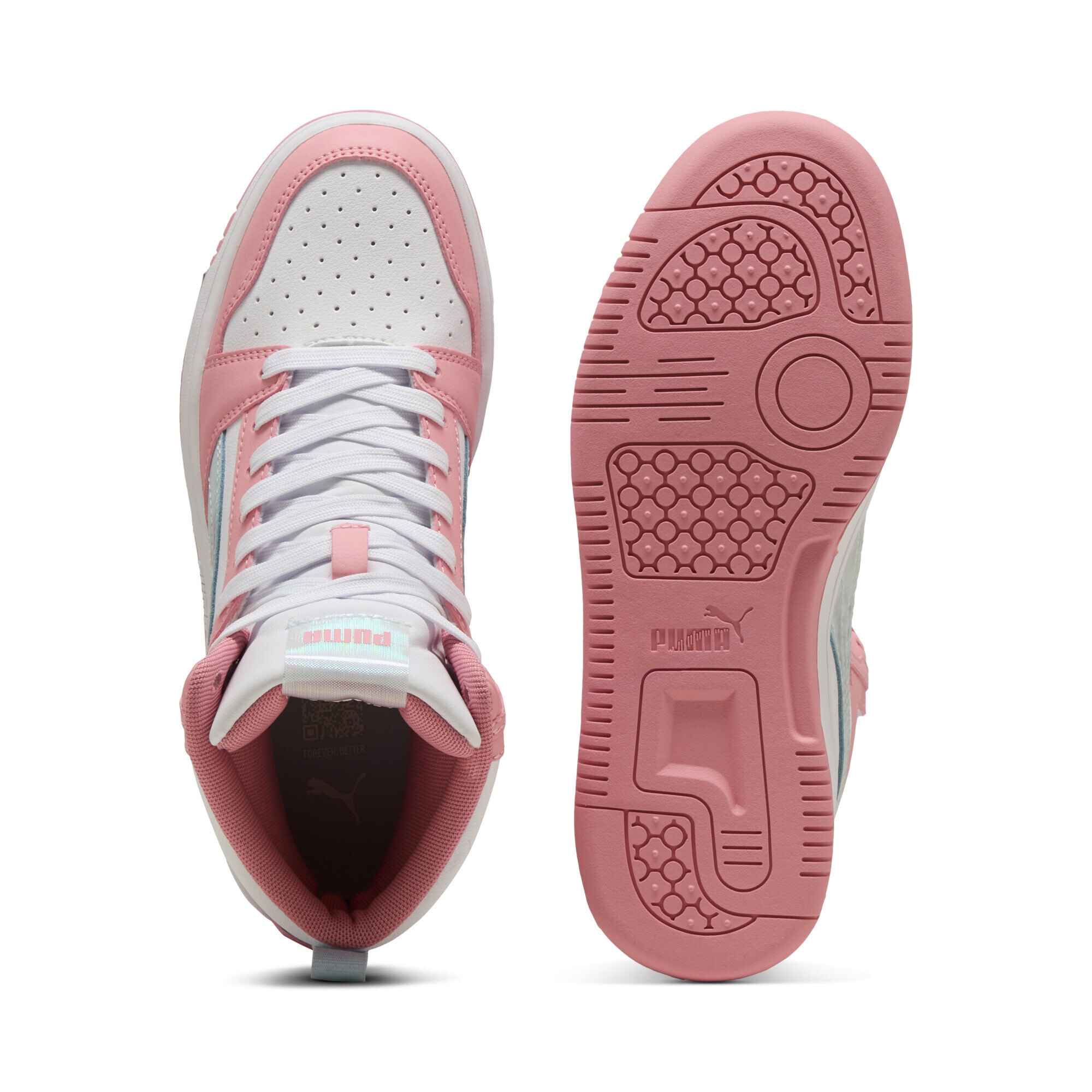 PUMA Sneaker »Rebound V6 Mid Space Belle Sneakers Mädchen«