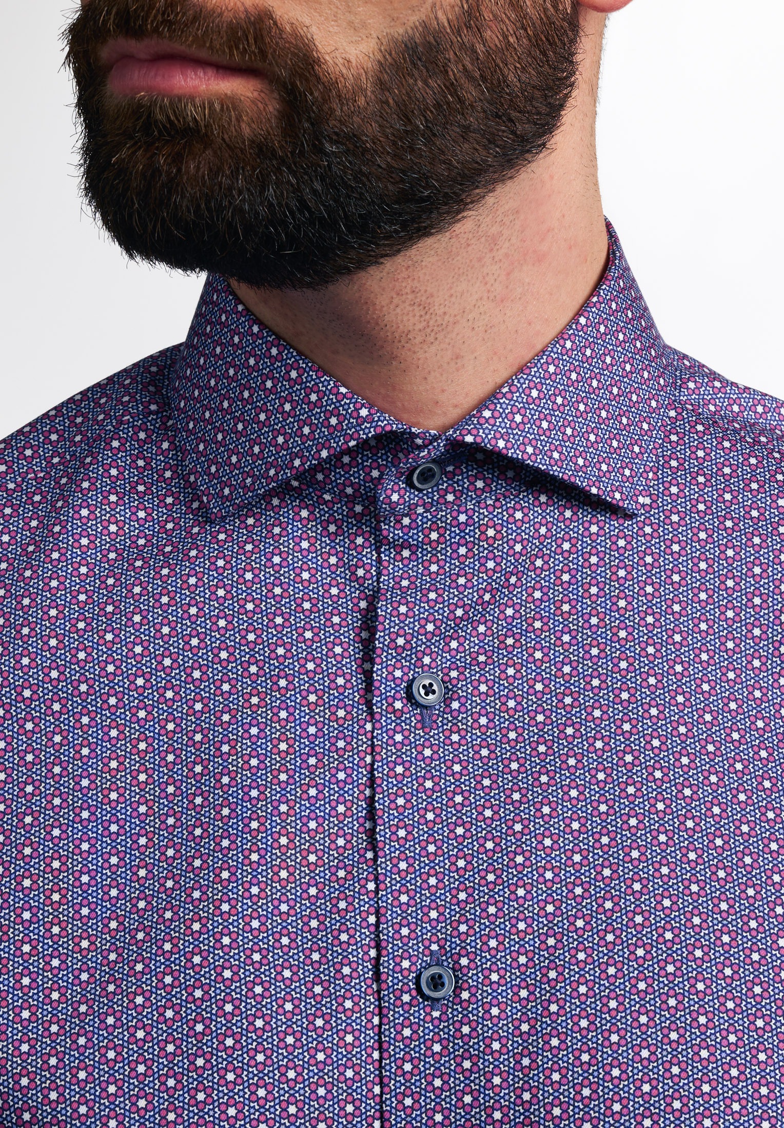 Eterna Langarmhemd »MODERN FIT« NON IRON (bügelfrei)