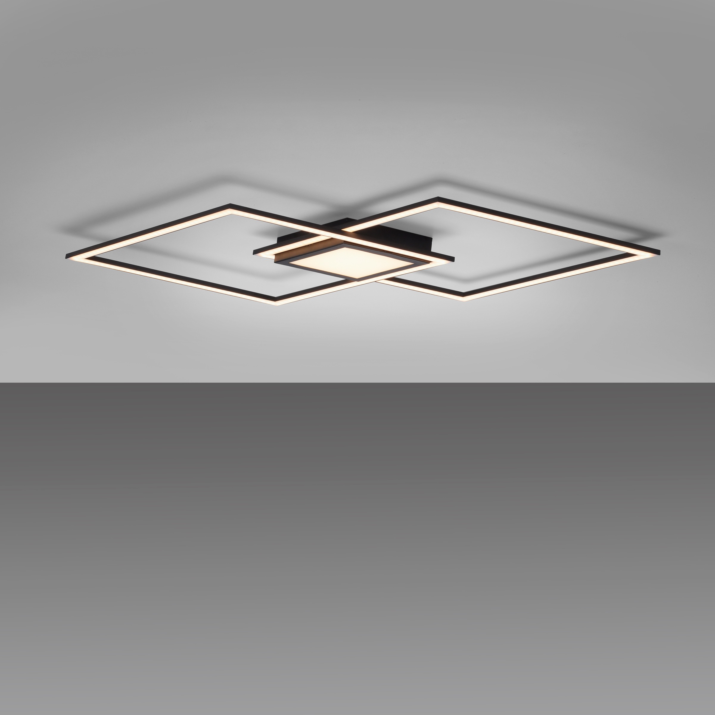 JUST LIGHT Deckenleuchte »ASMIN«, 1 flammig, Leuchtmittel LED-Board | LED fest integriert, LED, separat steuerbar (Schalter), separat steuerbar (Schalter)