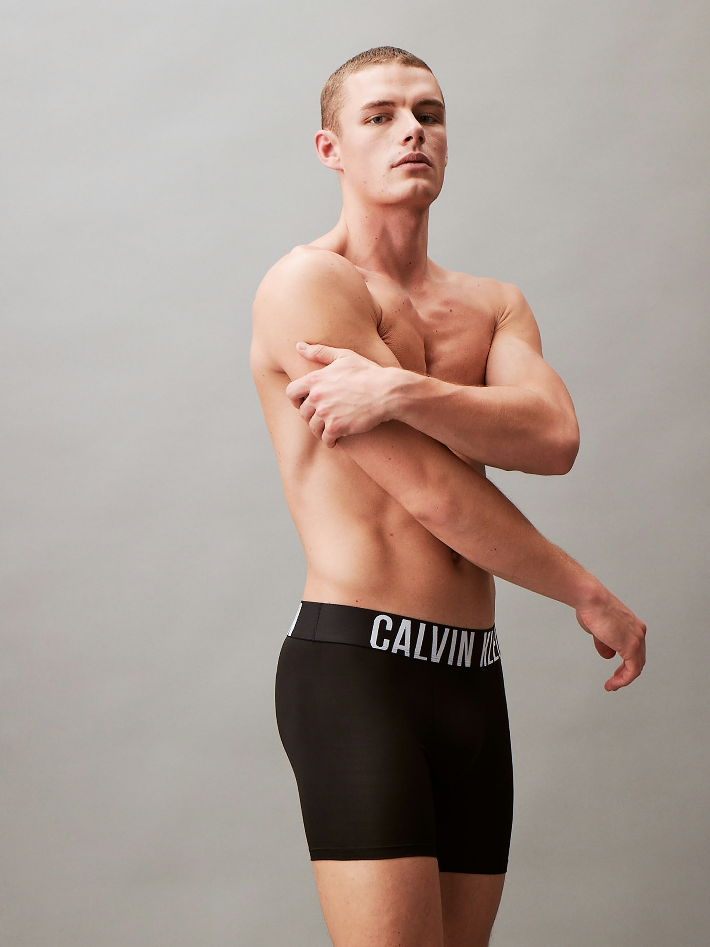 Calvin Klein Underwear Boxer »BOXER BRIEF 3PK«, (Packung, 3 St., 3er), mit Logo-Stretchbund