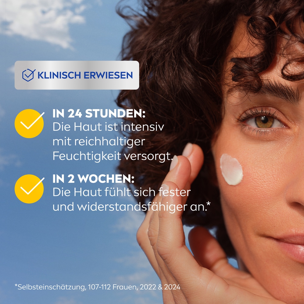 Nivea Tagescreme »Q10 Anti-Falten Power Reichhaltige Tagespflege LSF 15« spendet intensive Feuchtigkeit für 24 Stunden