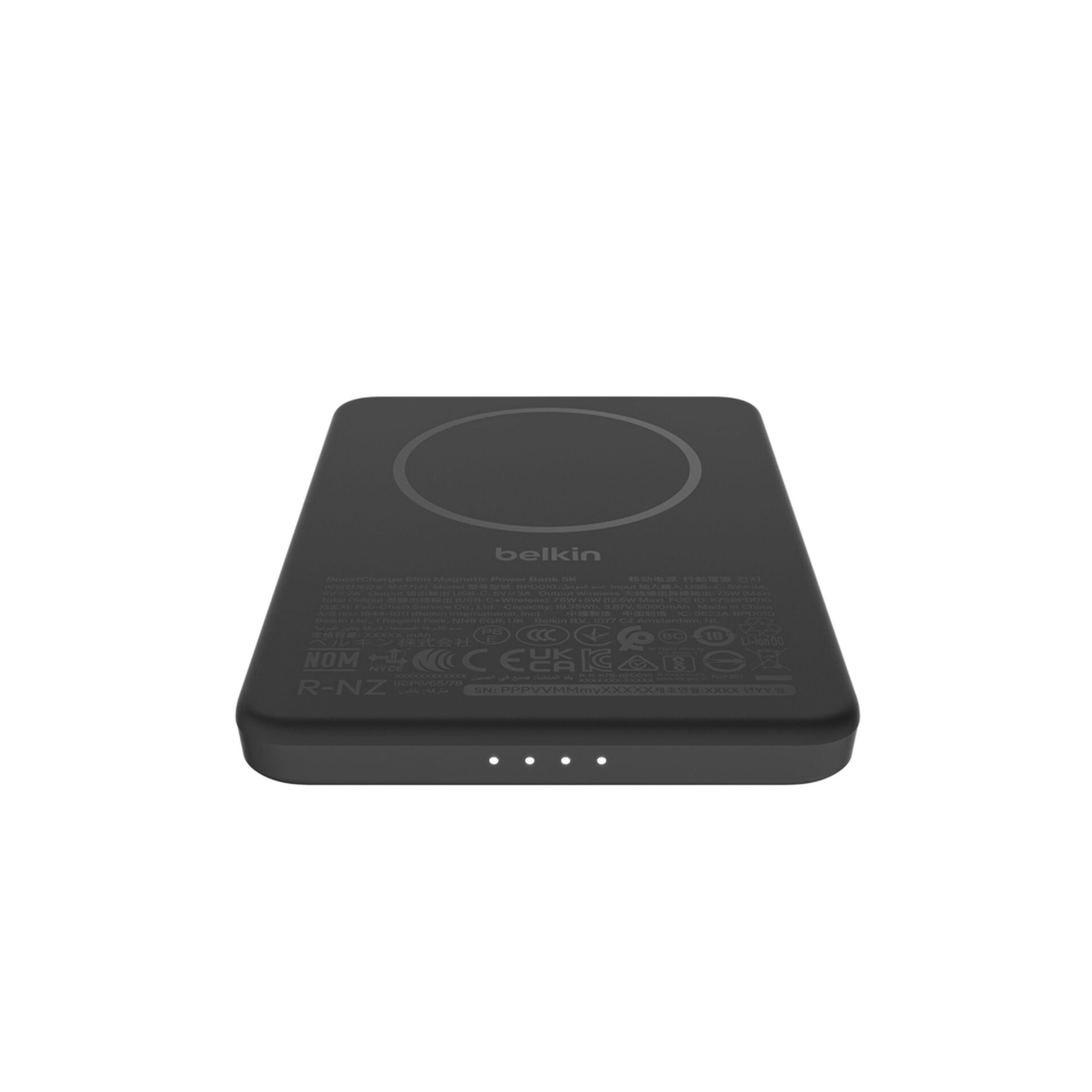 Belkin Powerbank »BoostCharge Slim Magnetic 5K 7.5 W«