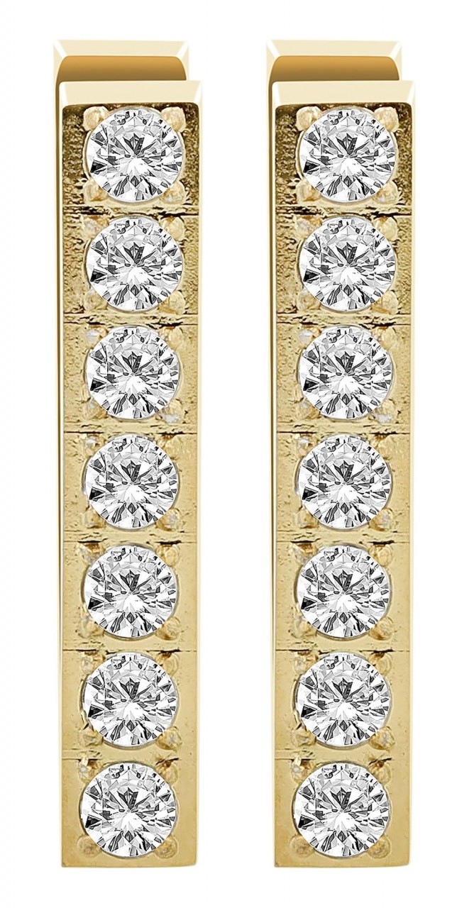 Paar Creolen ADELIA´S "Damen Creolen aus poliertem Edelstahl", silber, Ohrringe, Damen, Damen, Edelstahl 7