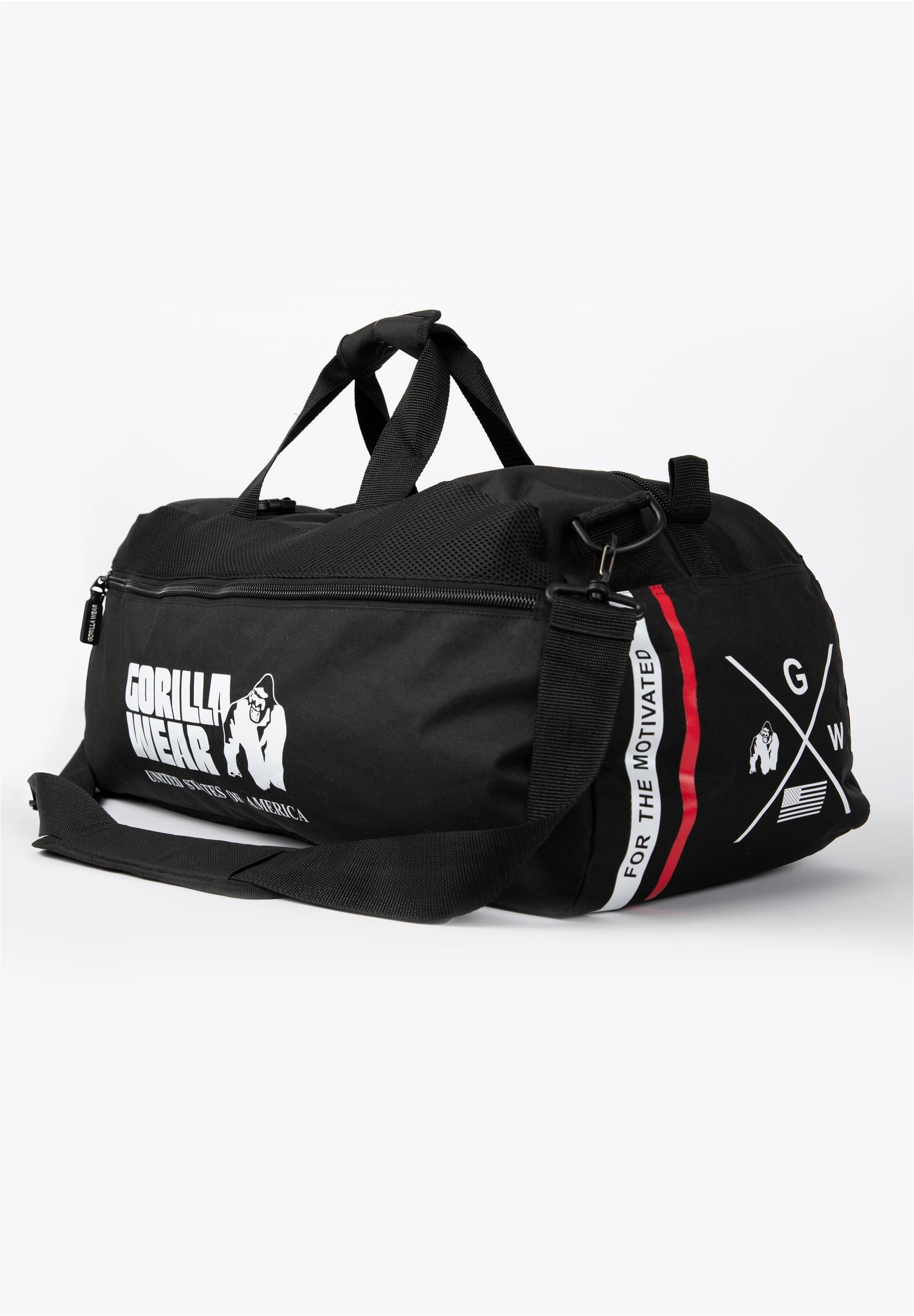 Gorilla Wear Sporttasche »Norris«, mit verstellbaren und abnehmbaren Gurten