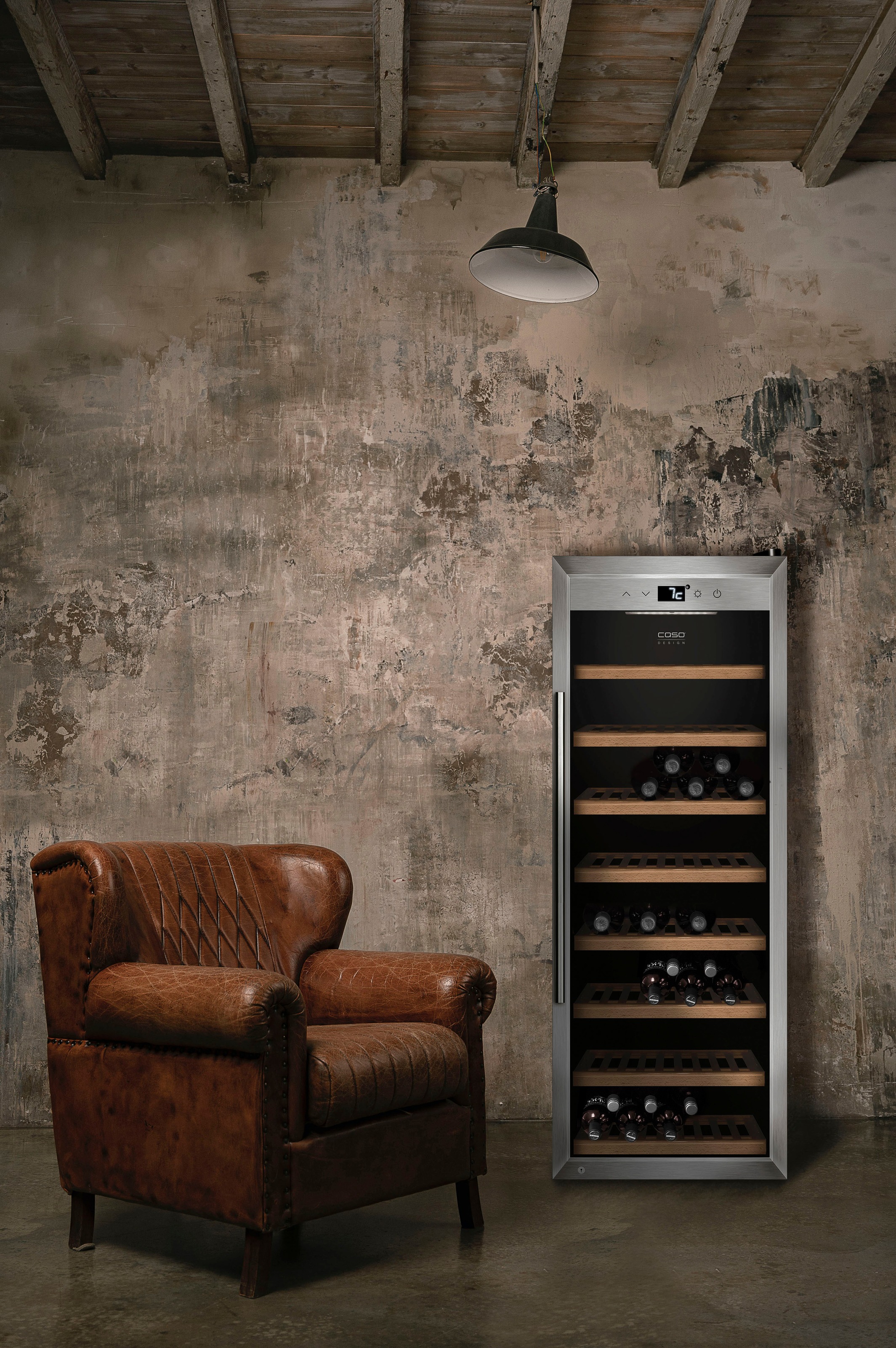 Caso Weinkühlschrank "647 WineSafe 43" für 43 Standardflaschen á 075l günstig online kaufen
