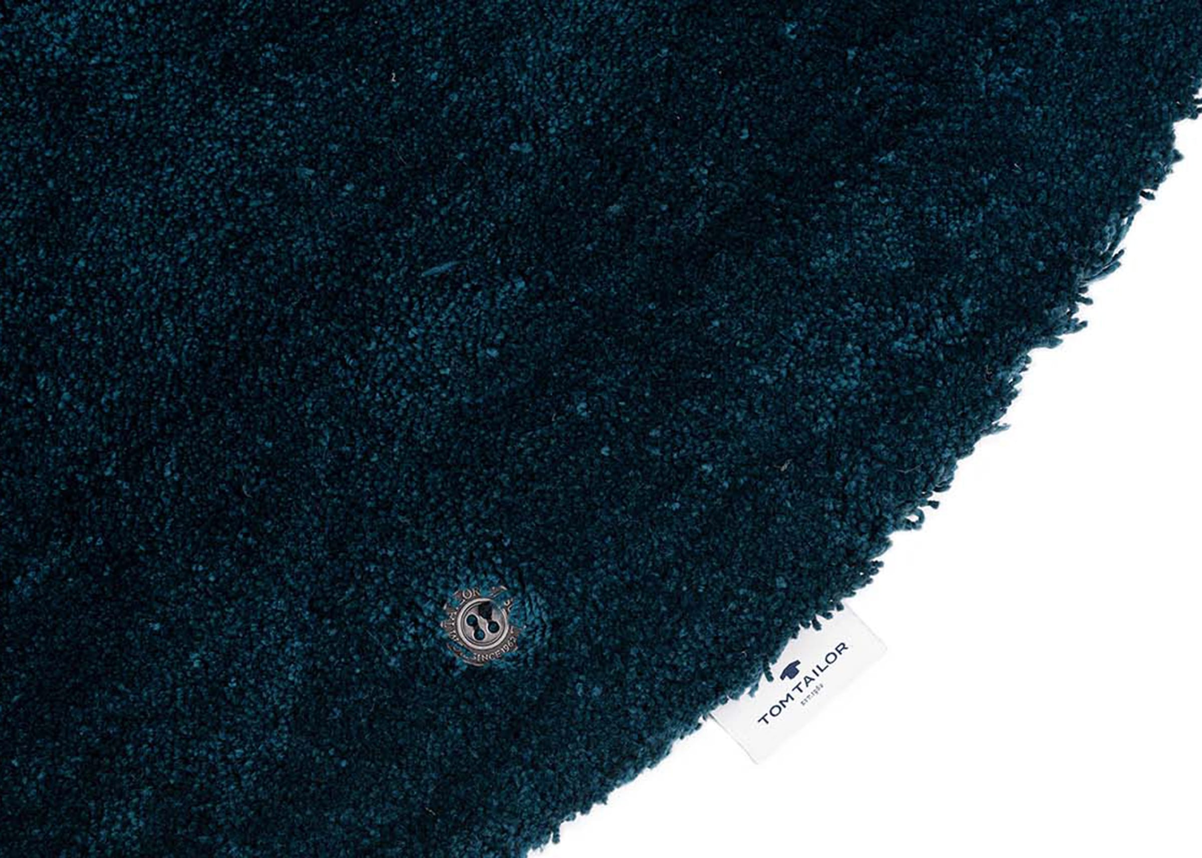 TOM TAILOR HOME Hochflor-Teppich »Shaggy Teppich Cozy«, rund, 25 mm Höhe, Uni Farben, auch in Pastell Farben, weich & kuschelig