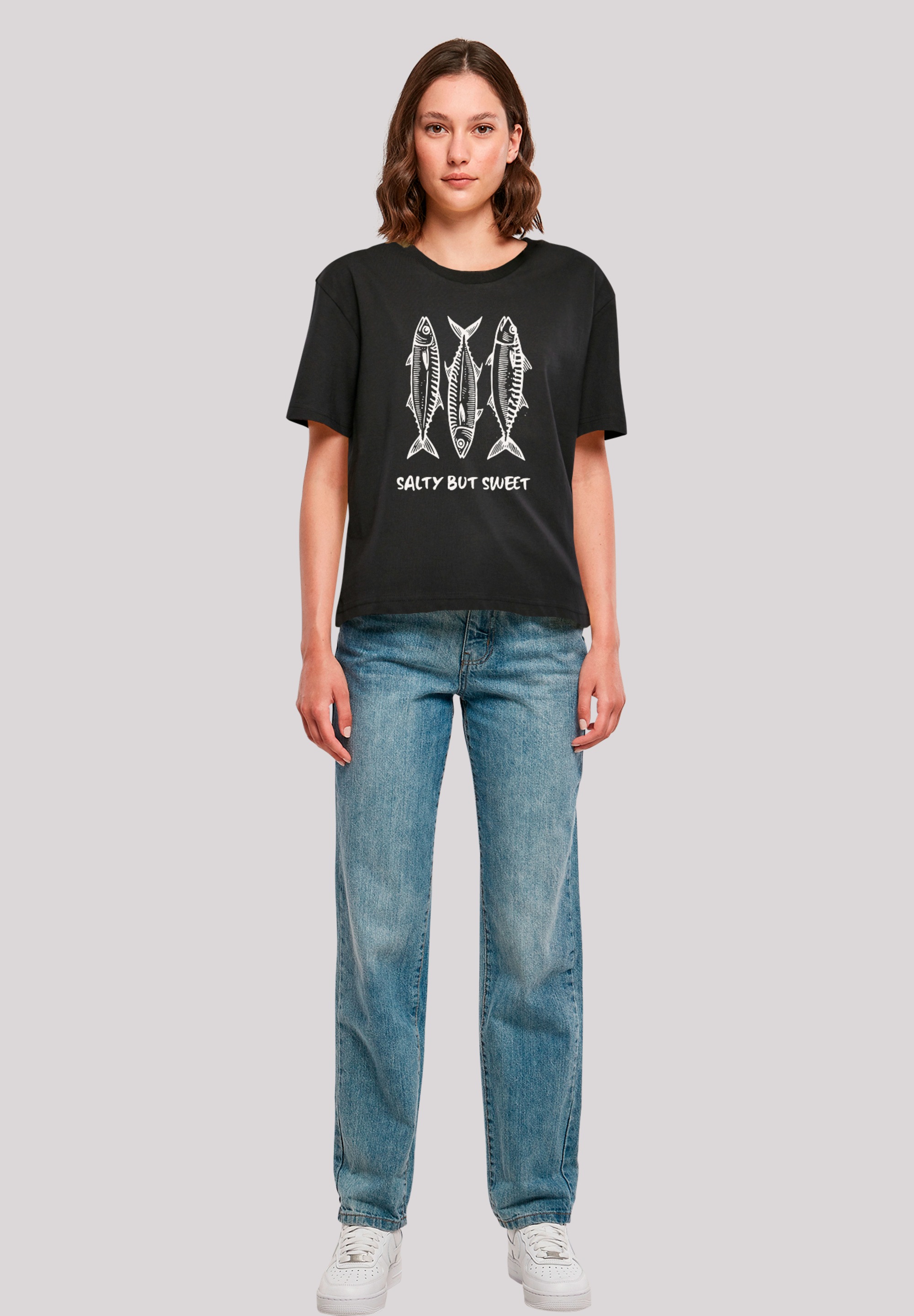 F4NT4STIC T-Shirt »Salty But Sweet Summer«, Premium Qualität