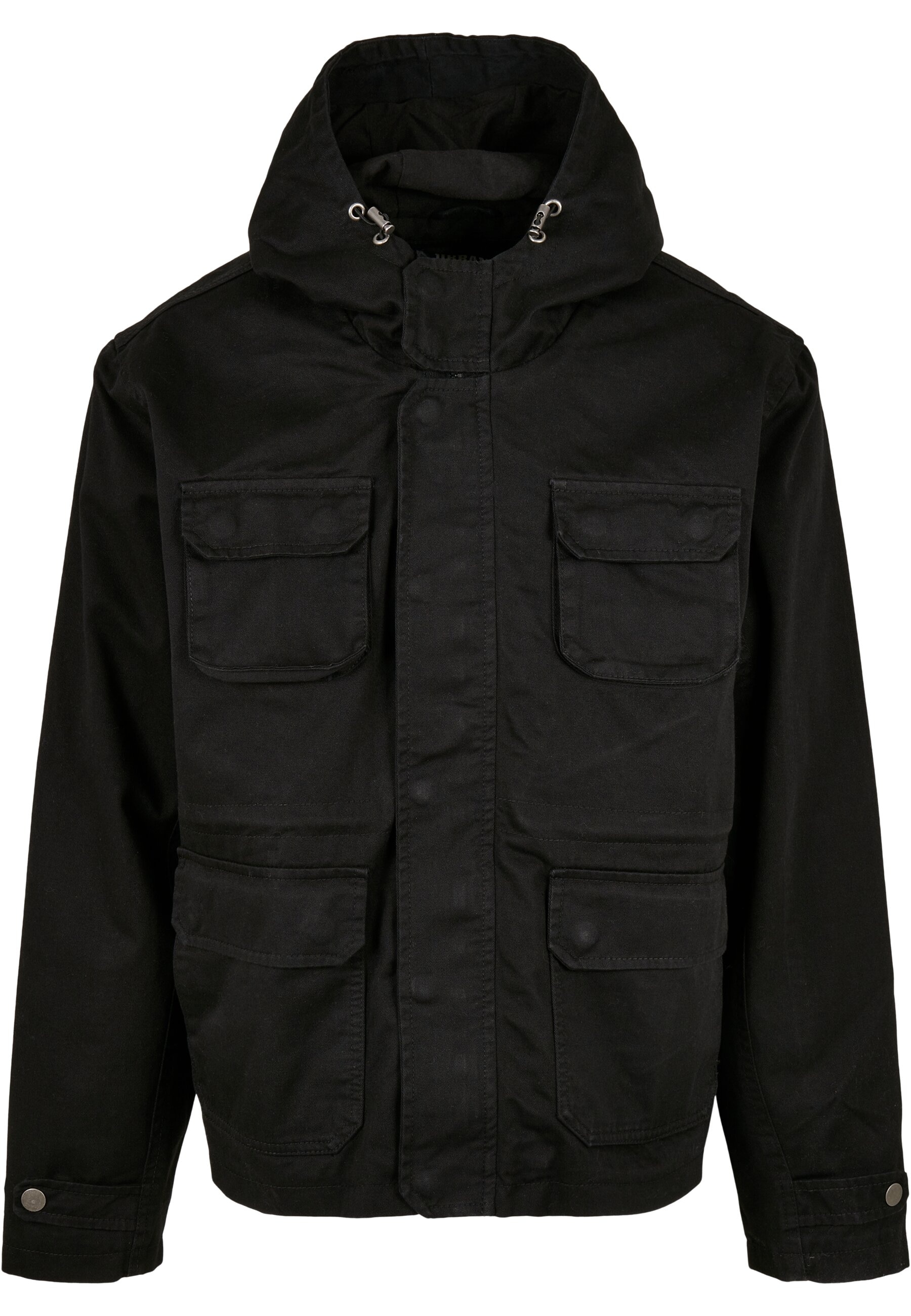 URBAN CLASSICS Allwetterjacke »Urban Classics Herren Cotton Field Jacket«, (1 St.), mit Kapuze
