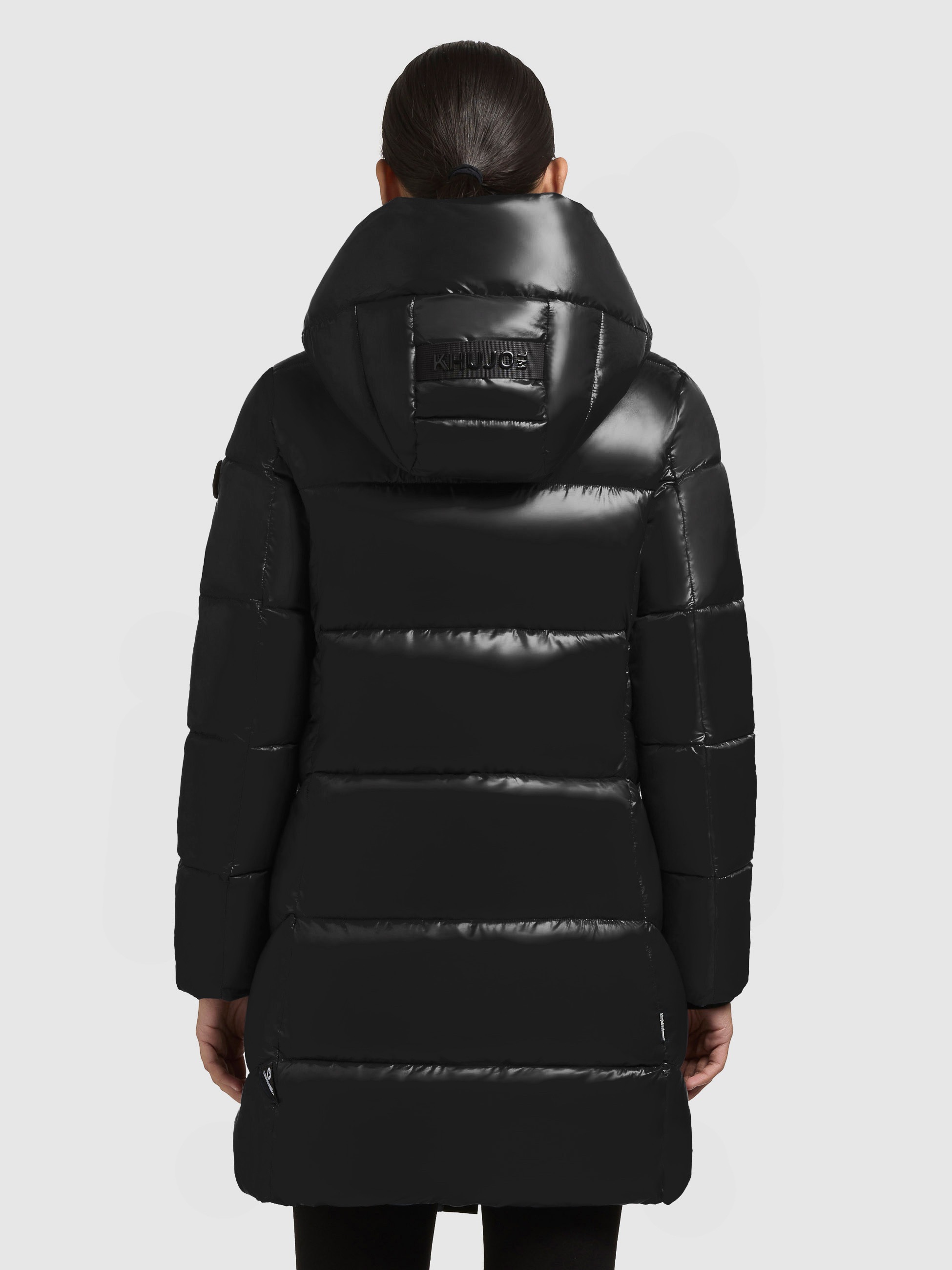 khujo Adriana Quilted Coat Black Size S 3