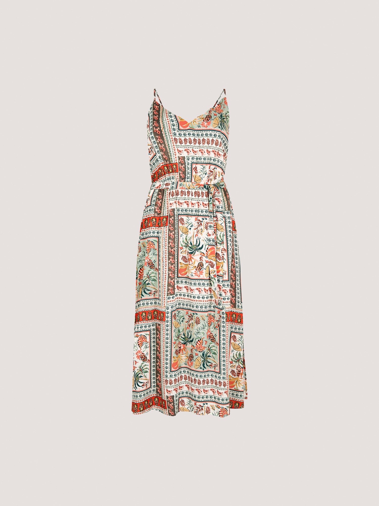 Apricot Druckkleid »Midikleid« mit buntem Druck