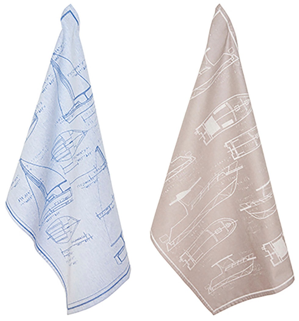 PAD Geschirrtuch "BOAT" 100% Baumwolle, 50x70 cm günstig online kaufen