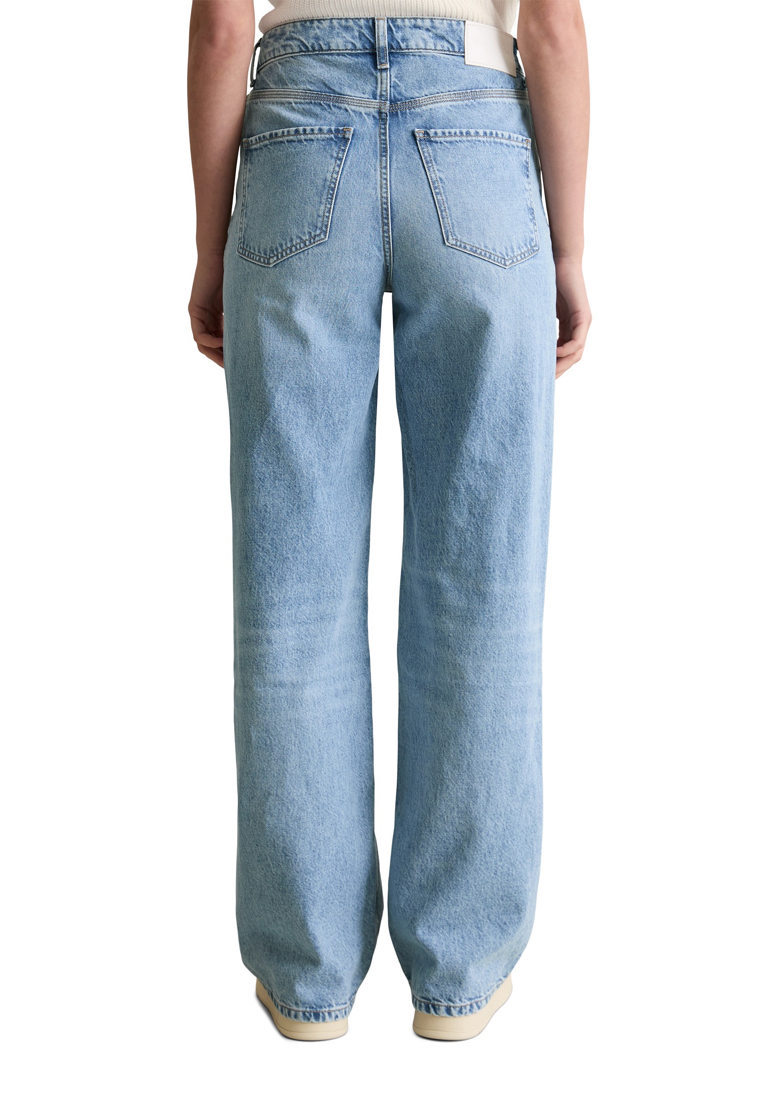 Thumbnail - Marc OPolo DENIM Weite Jeans "aus leichter Bio-Baumwoll-Qualität"