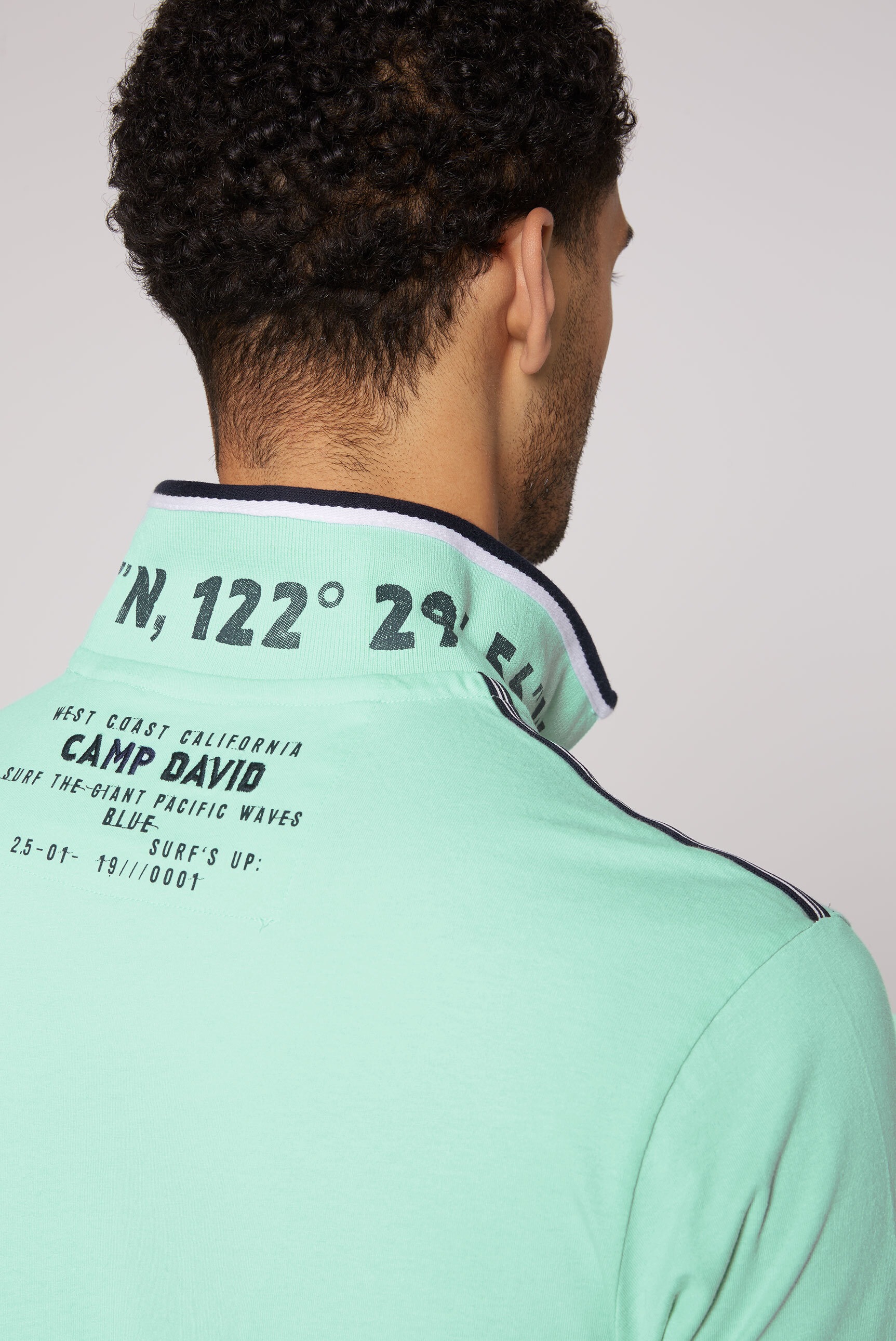 CAMP DAVID Poloshirt, aus Baumwolle