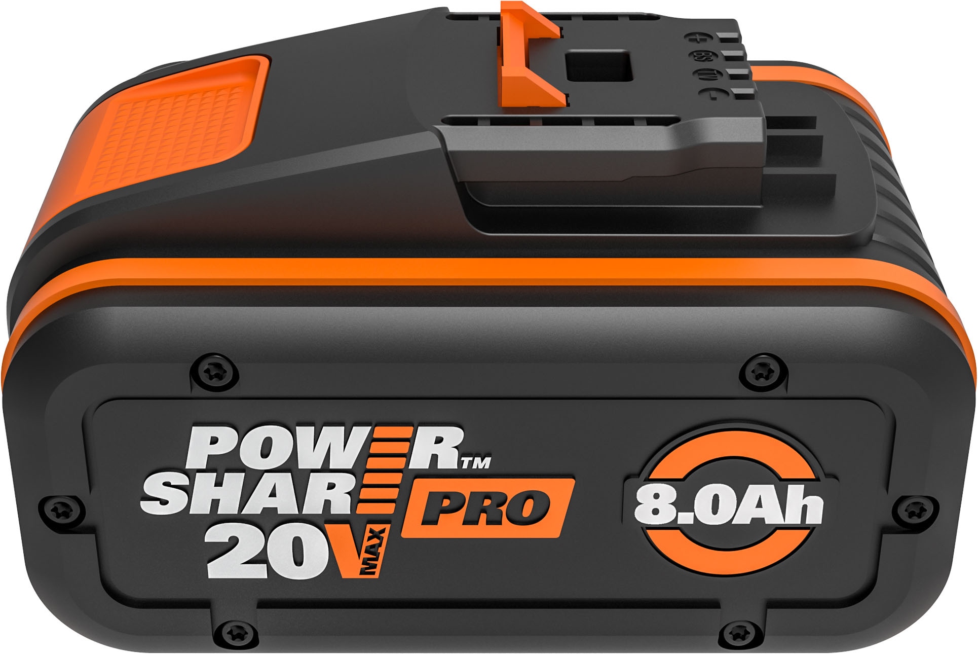 Worx Akku »WA3648 PowerShare Pro«, 8000 mAh, 20 V, mehr Sicherheit & längere Laufzeit, LED-Anzeige, für alle WORX Geräte