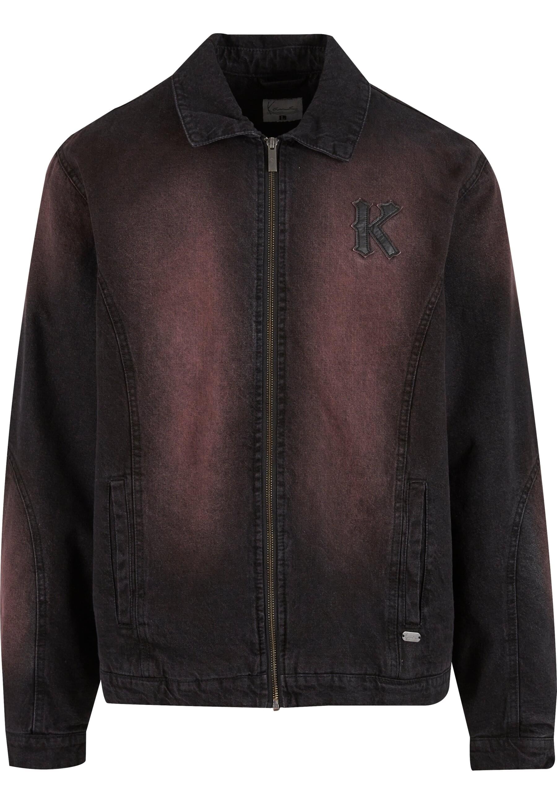 Karl Kani Allwetterjacke "Karl Kani KK Patch Color Spray Denim Jacket" 1 St günstig online kaufen