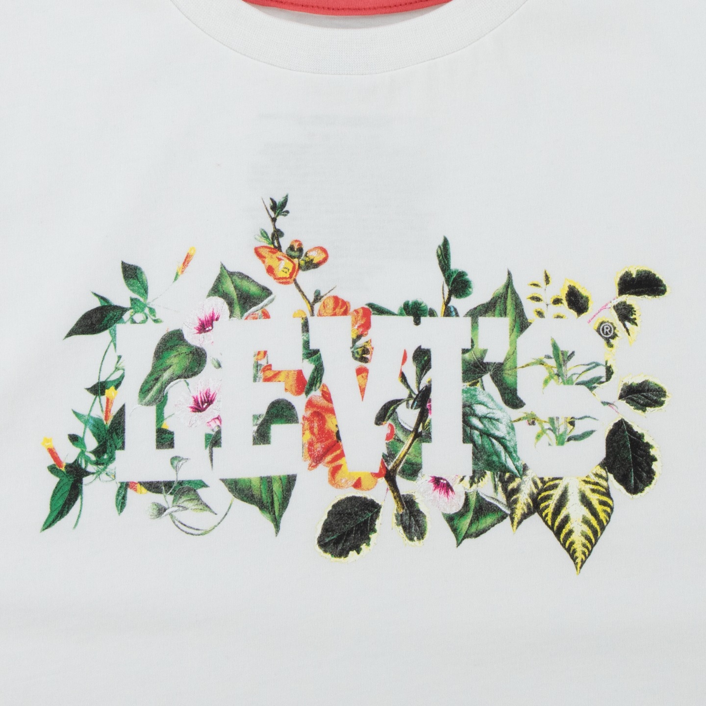 Thumbnail - Levis Kids T-Shirt mit floralem Logo-Print