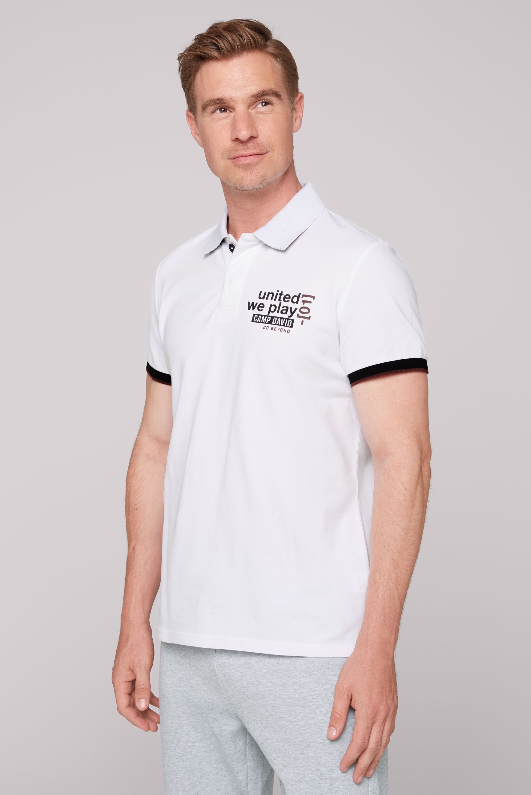 CAMP DAVID Poloshirt, mit Baumwolle günstig online kaufen