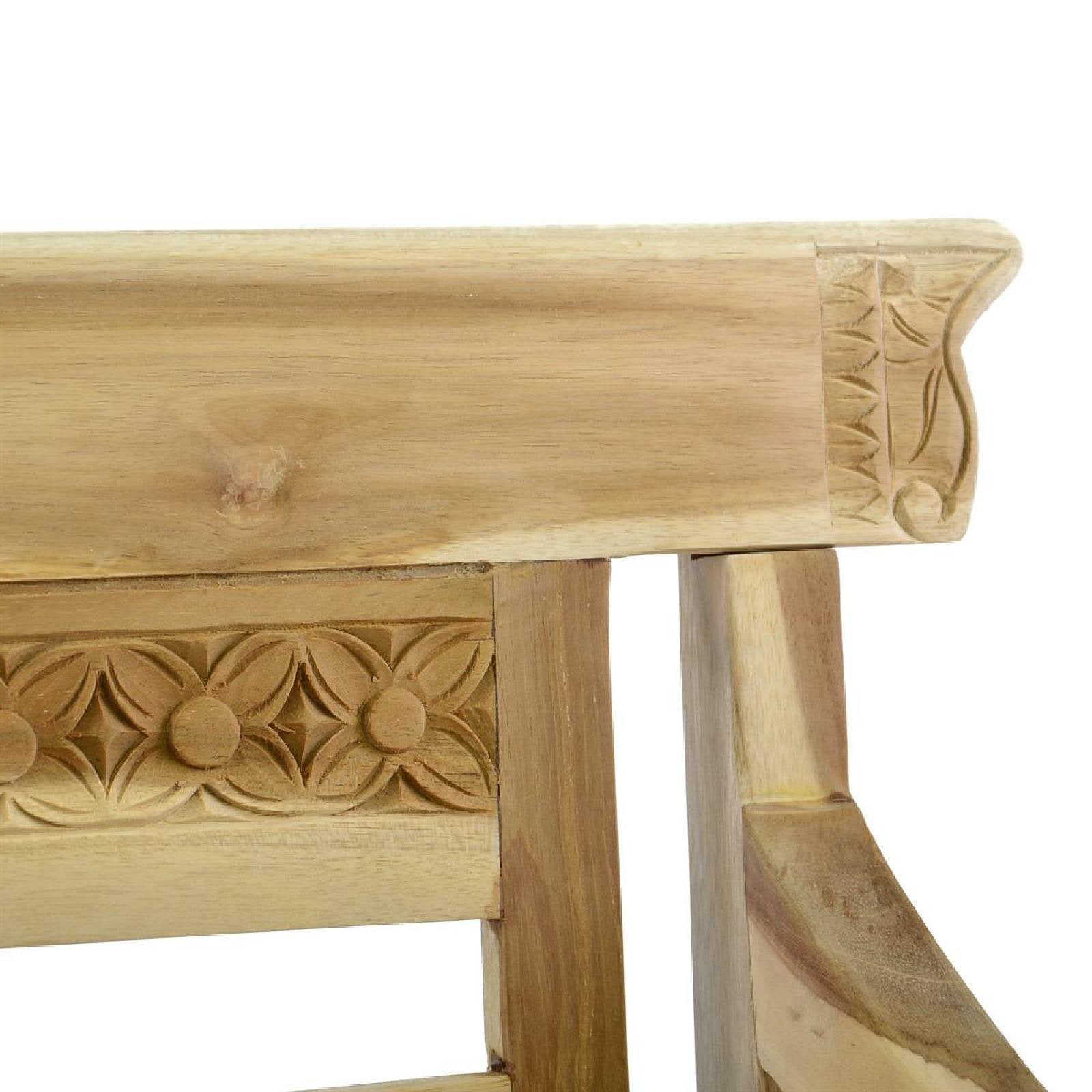 VCM Gartenstuhl »Kindersitzbank Antik Gartenbank Kinder Teak Holz«