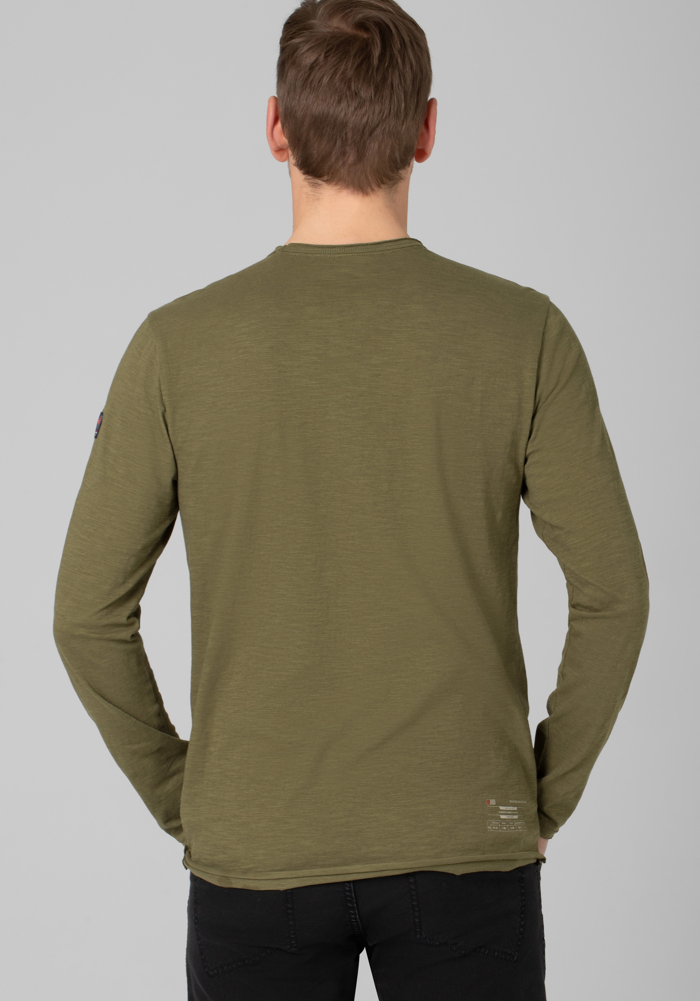 TIMEZONE Langarmshirt »Ribbed Basic Longsleeve«