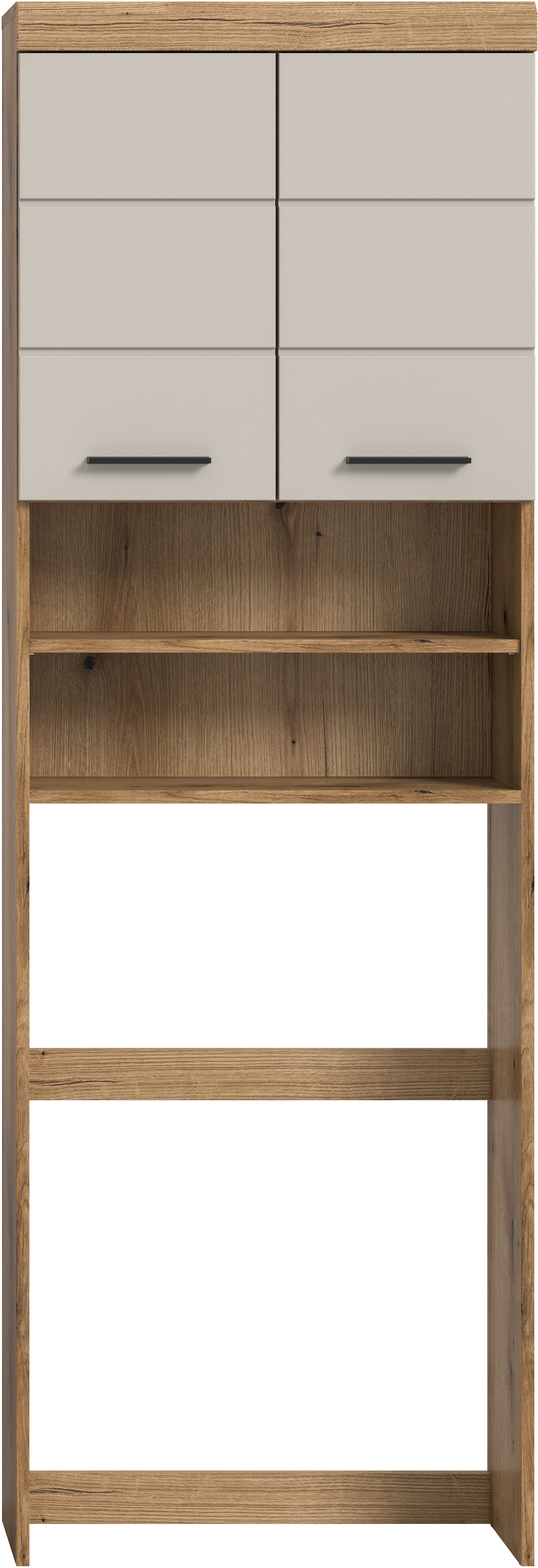 welltime Waschmaschinenumbauschrank »SIENA, Breite 63cm, für Waschmaschine & Trockner, 2 Türen, MDF-Front« TOPSELLER!,  in verschiedenen Farben, Überbauschrank, Umbauschrank, Badschrank
