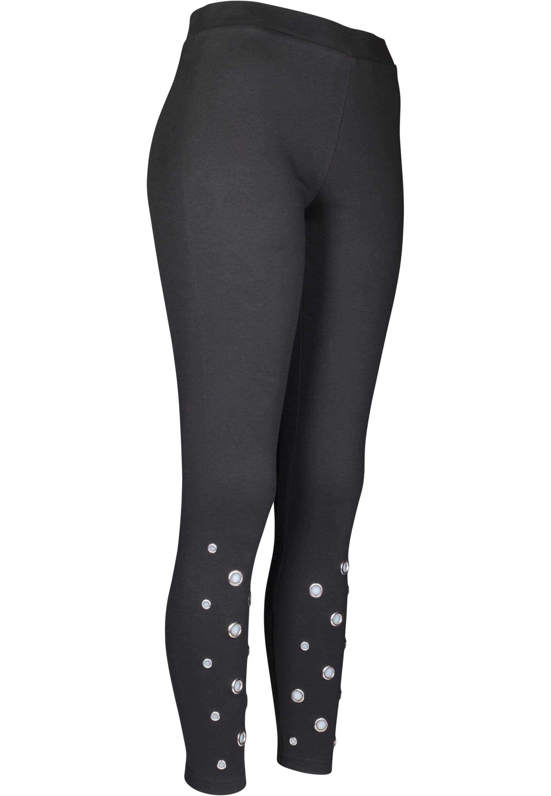 URBAN CLASSICS Leggings »Urban Classics Damen Ladies Eyelet Leggings«, (1 tlg.)