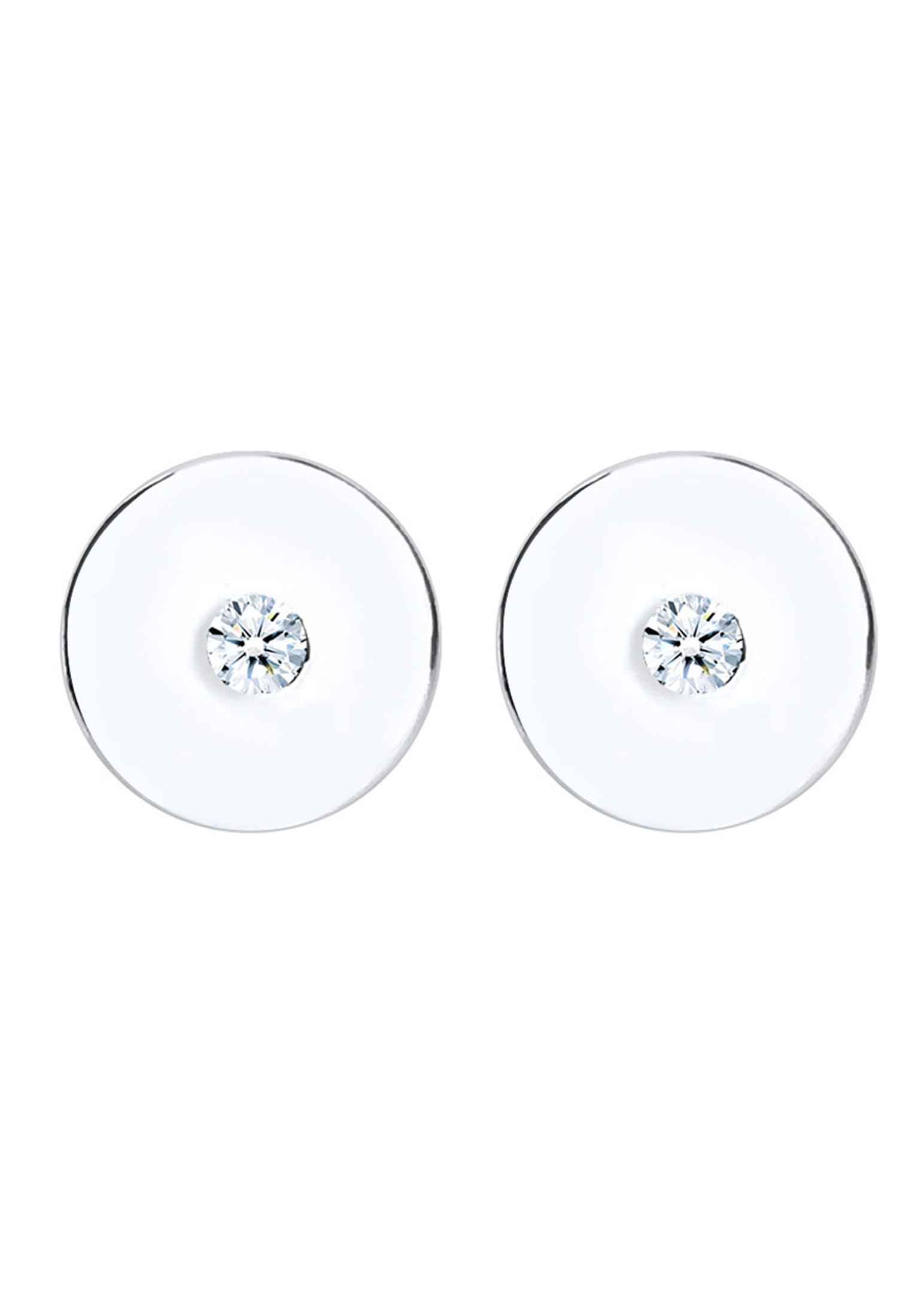 Elli DIAMONDS Paar Ohrstecker »Diamant Weiß Brillantschliff (0.01 ct) 925 Sterling Silber«
