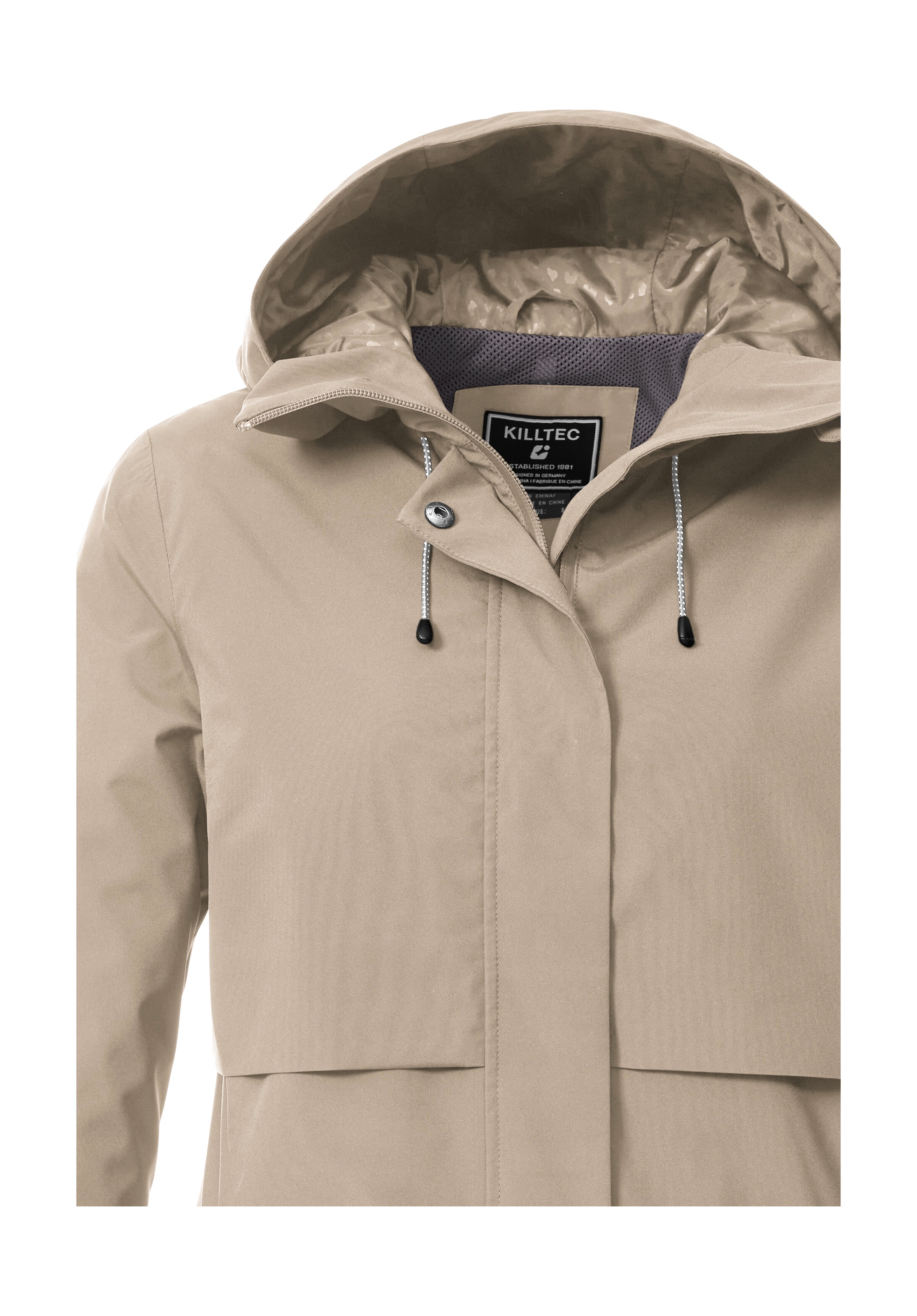 Killtec Parka »KOS 46 WMN PRK« Wasserdichter Damenparka, atmungsaktiv, verstellbare Details