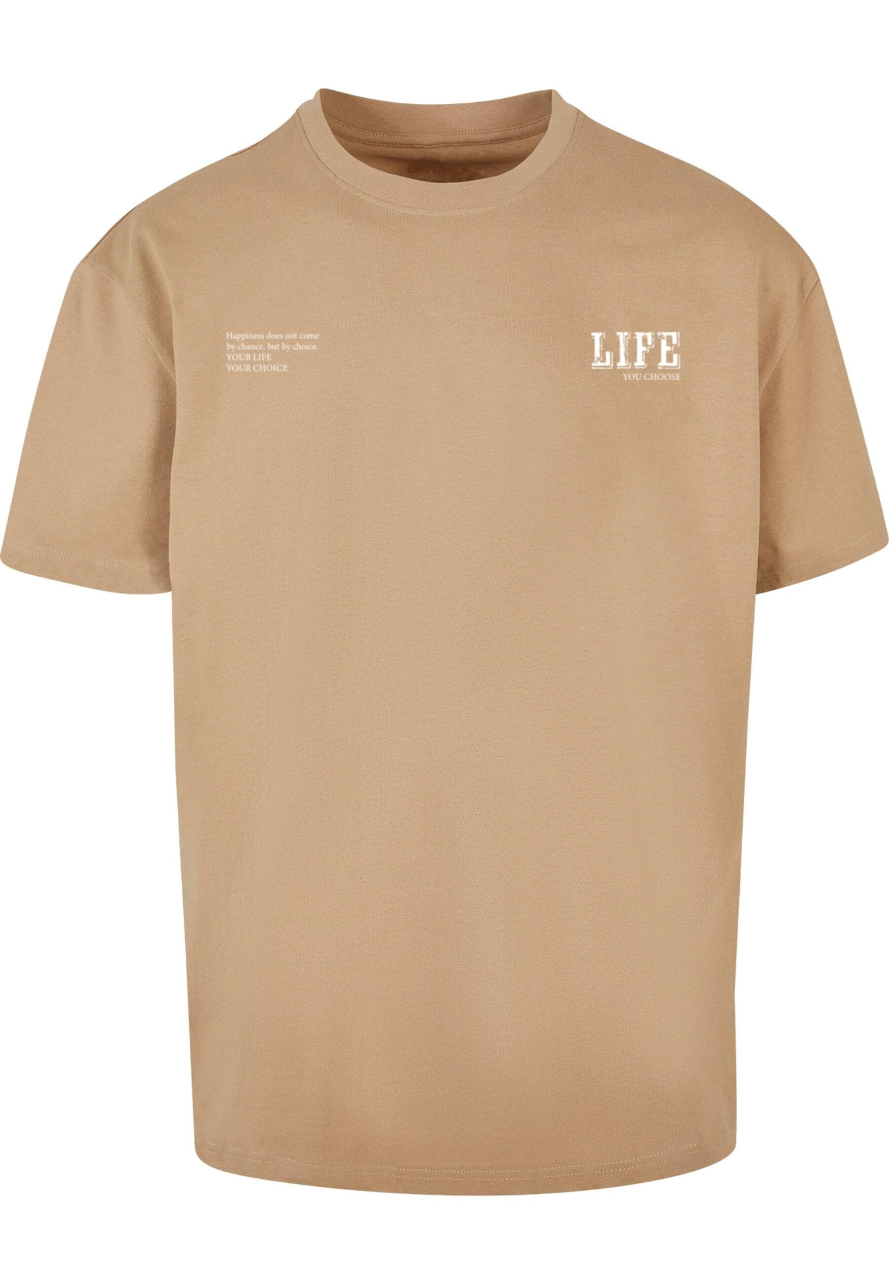 Merchcode T-Shirt "Merchcode Herren Life Heavy Oversized Tee" 1 Stk. tlg. günstig online kaufen