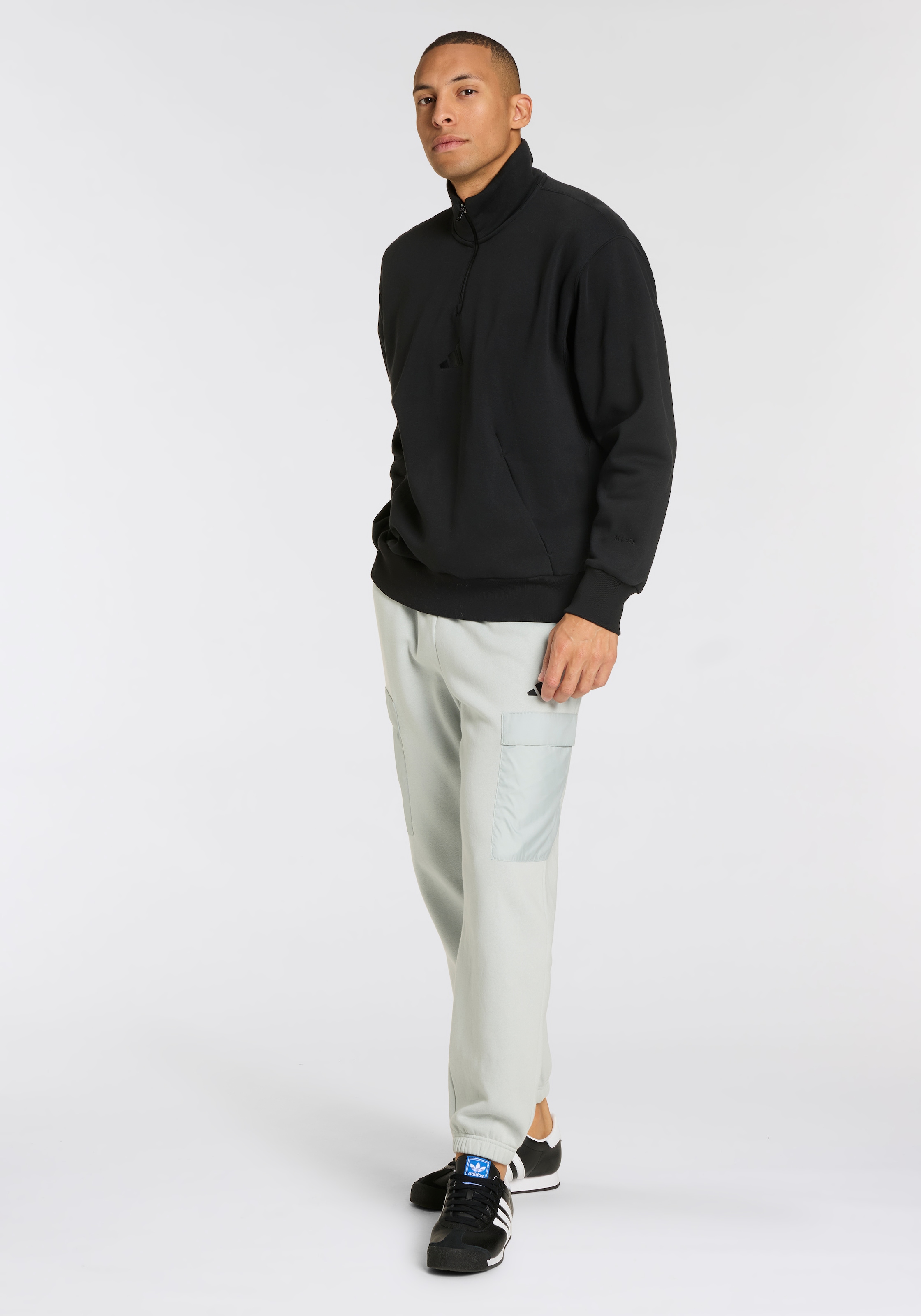adidas Sportswear Sweatshirt »M A SZN FL 1/4Z«