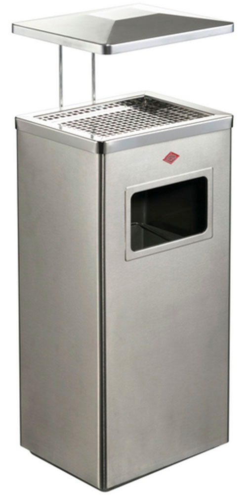 WESCO Aschenbecher "Standascher 19 L mit Dach" 1 Behälter mit Einsatz aus E günstig online kaufen