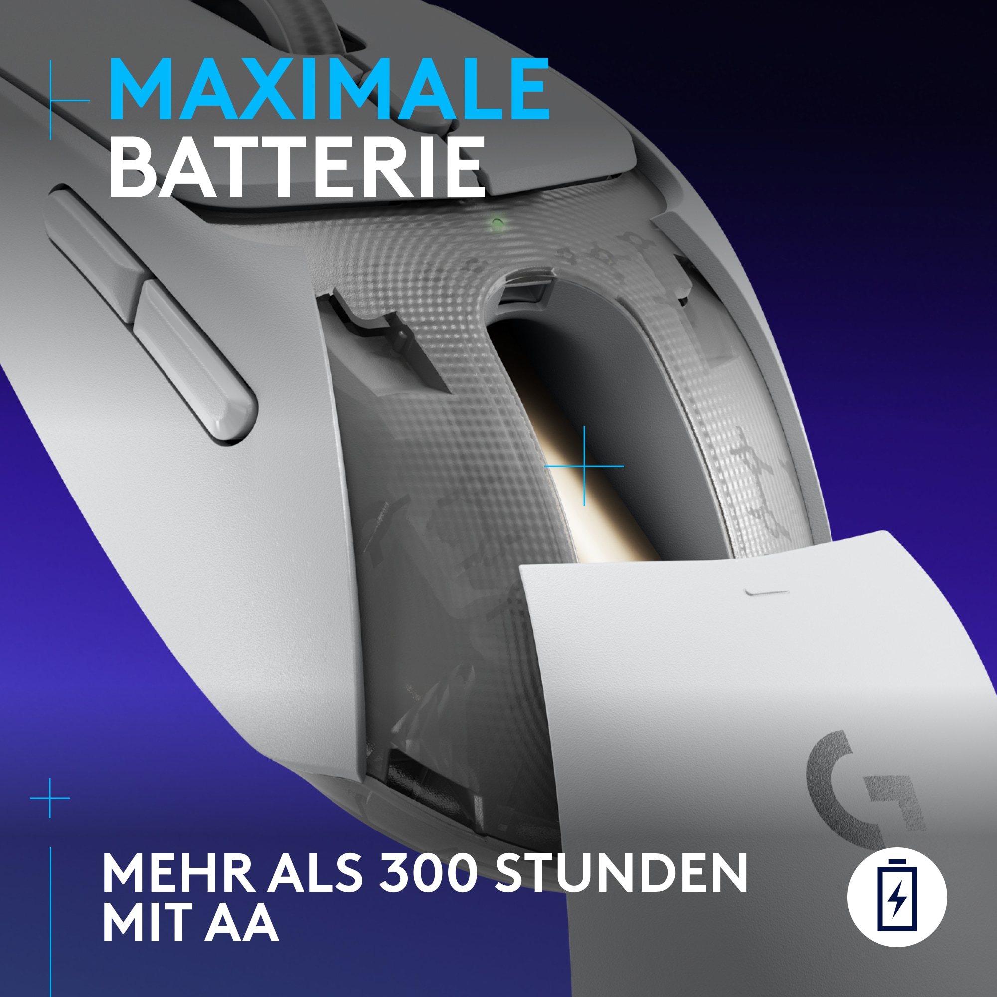 Logitech Gaming-Maus »G309 LIGHTSPEED - WHITE -EER2« Bluetooth