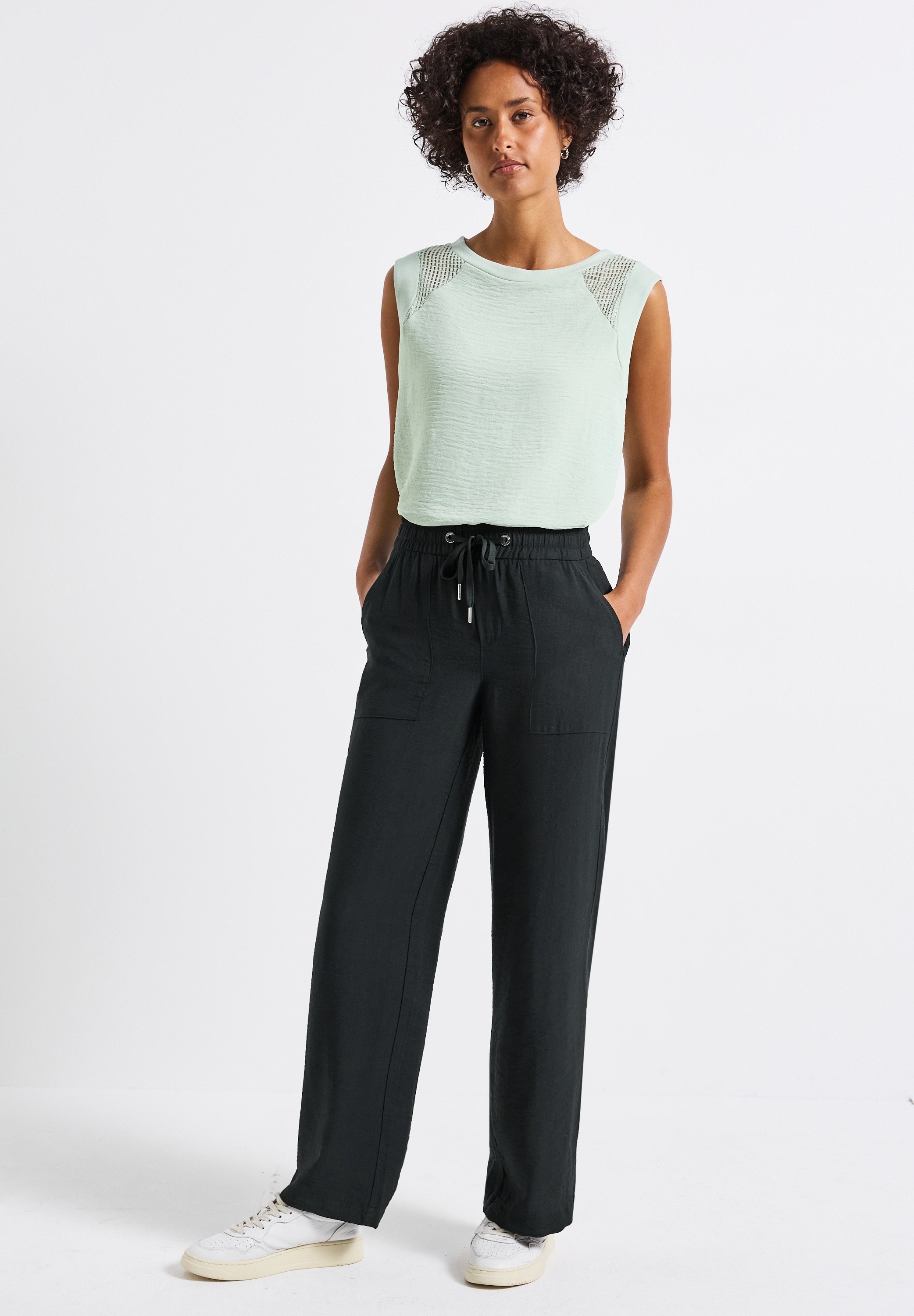 STREET ONE Marlene-Hose, High Waist