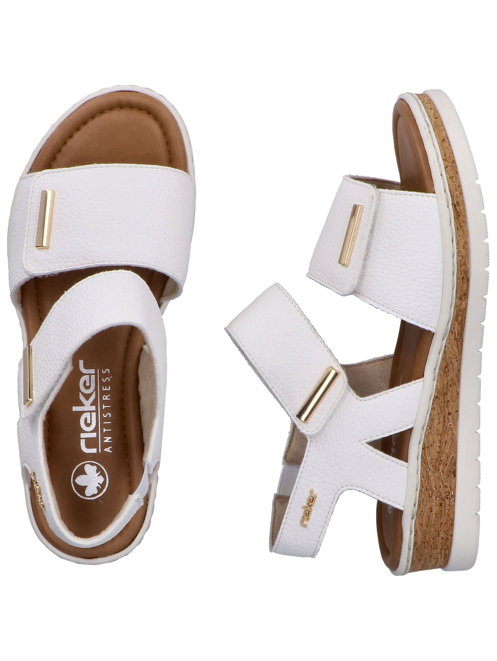 Rieker Riemchensandale »Rieker Sandalen Lederimitat«