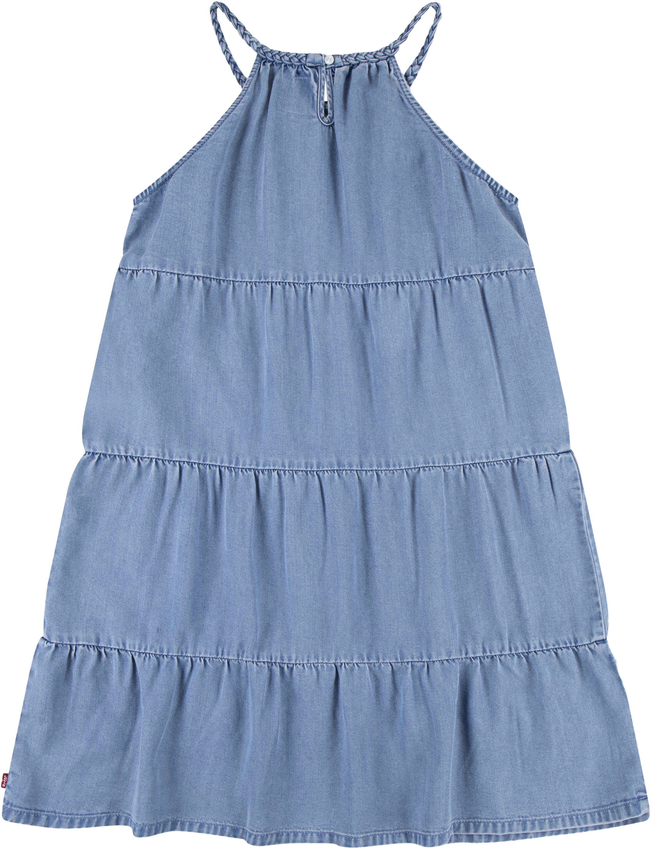 Levi's® Kids Neckholderkleid »LVG HALTER TIERED DRESS«, mit horizontalen Nähten